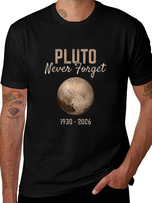 Pluto Never Forget T-Shirt - Space & Science Tee