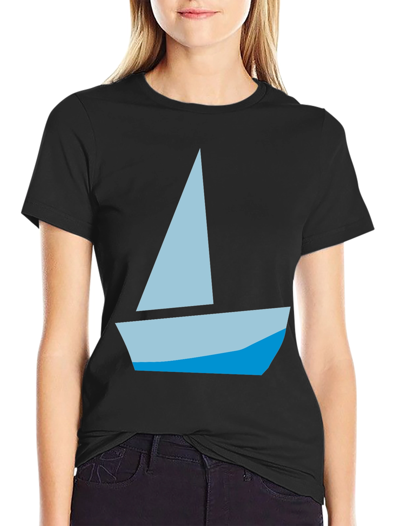 Sailboat Graphic Tee - Casual Comfort