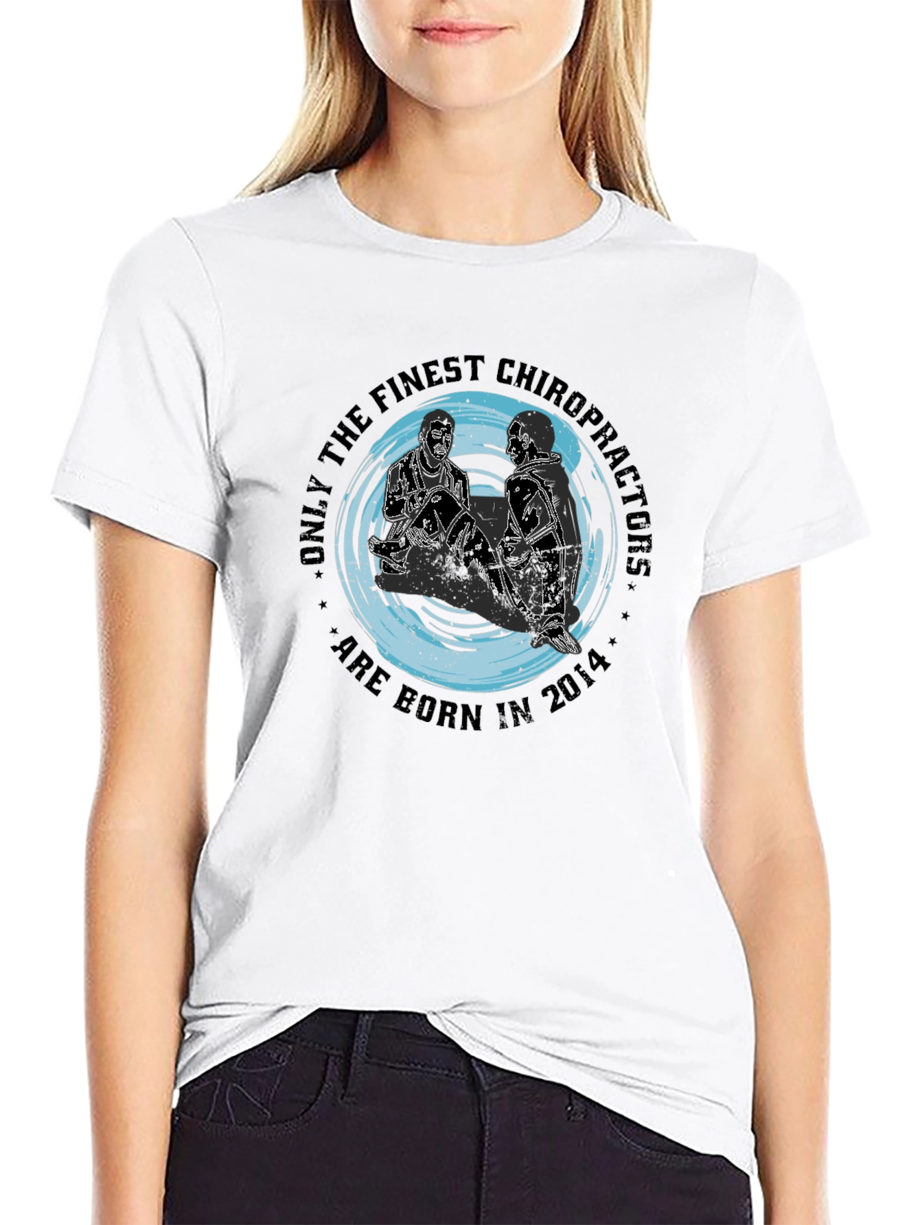 Finest Chiropractors T-Shirt - Born in 2014