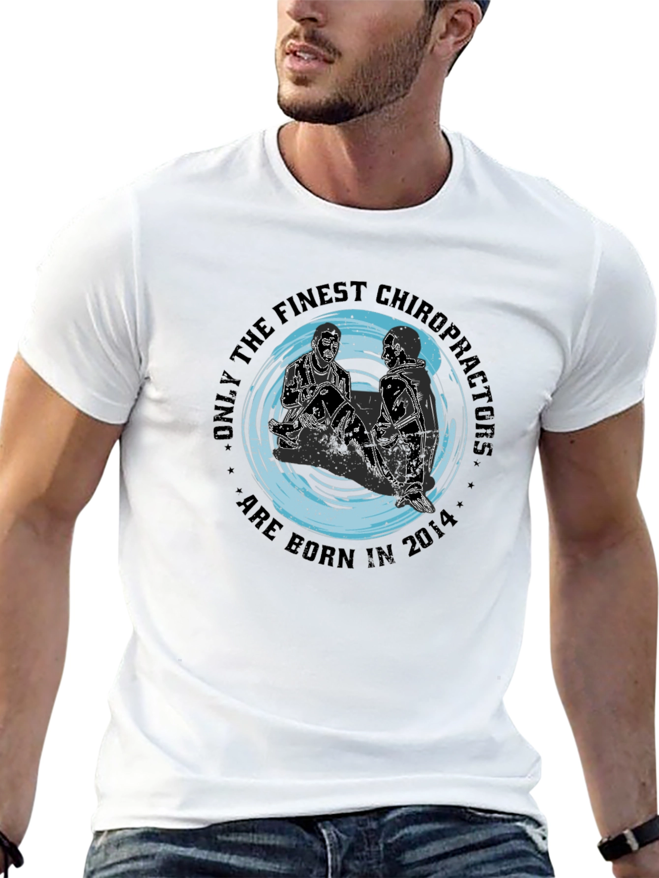 Finest Chiropractors T-Shirt - Born in 2014