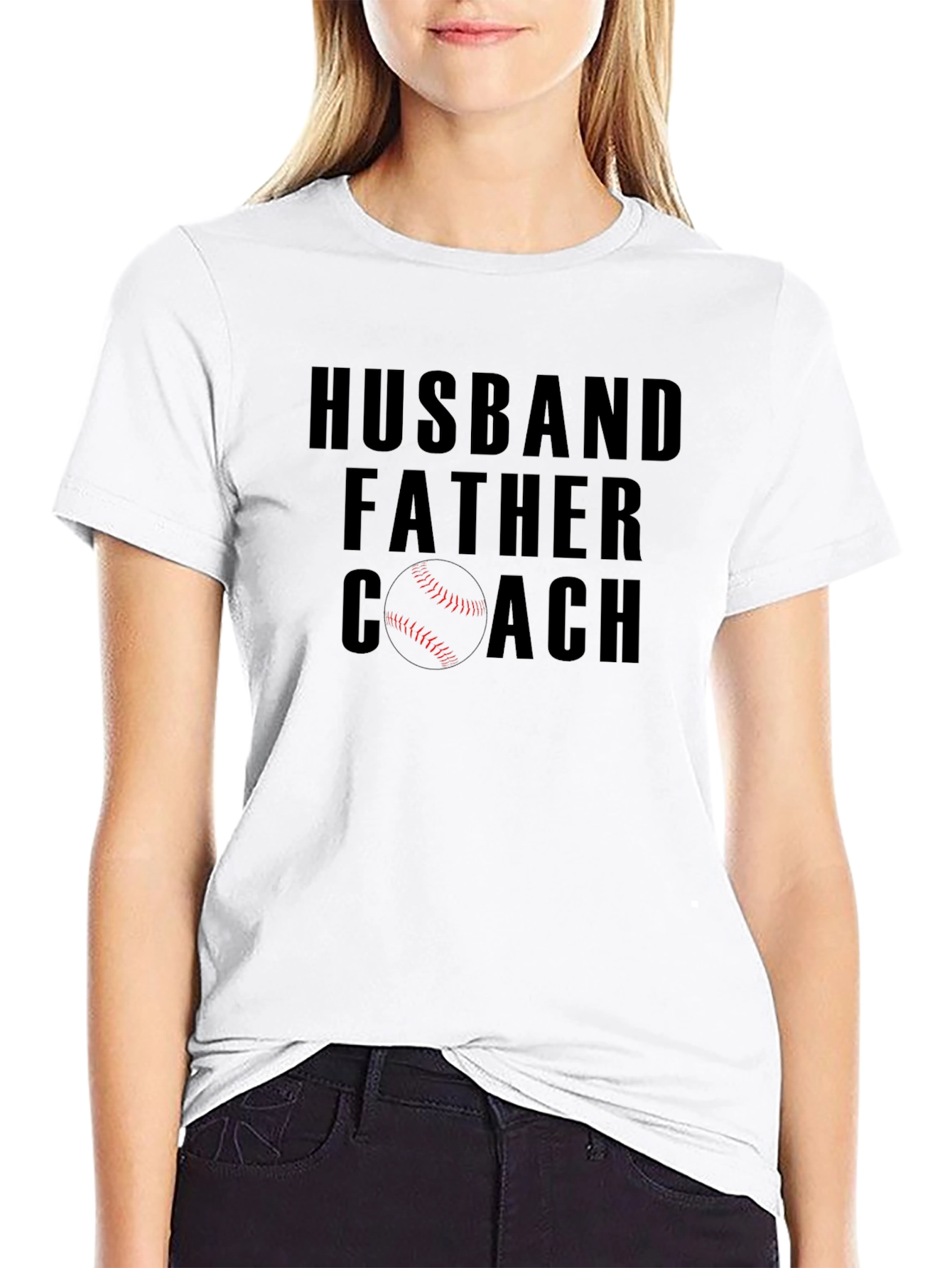 Husband Father Coach Graphic Tee