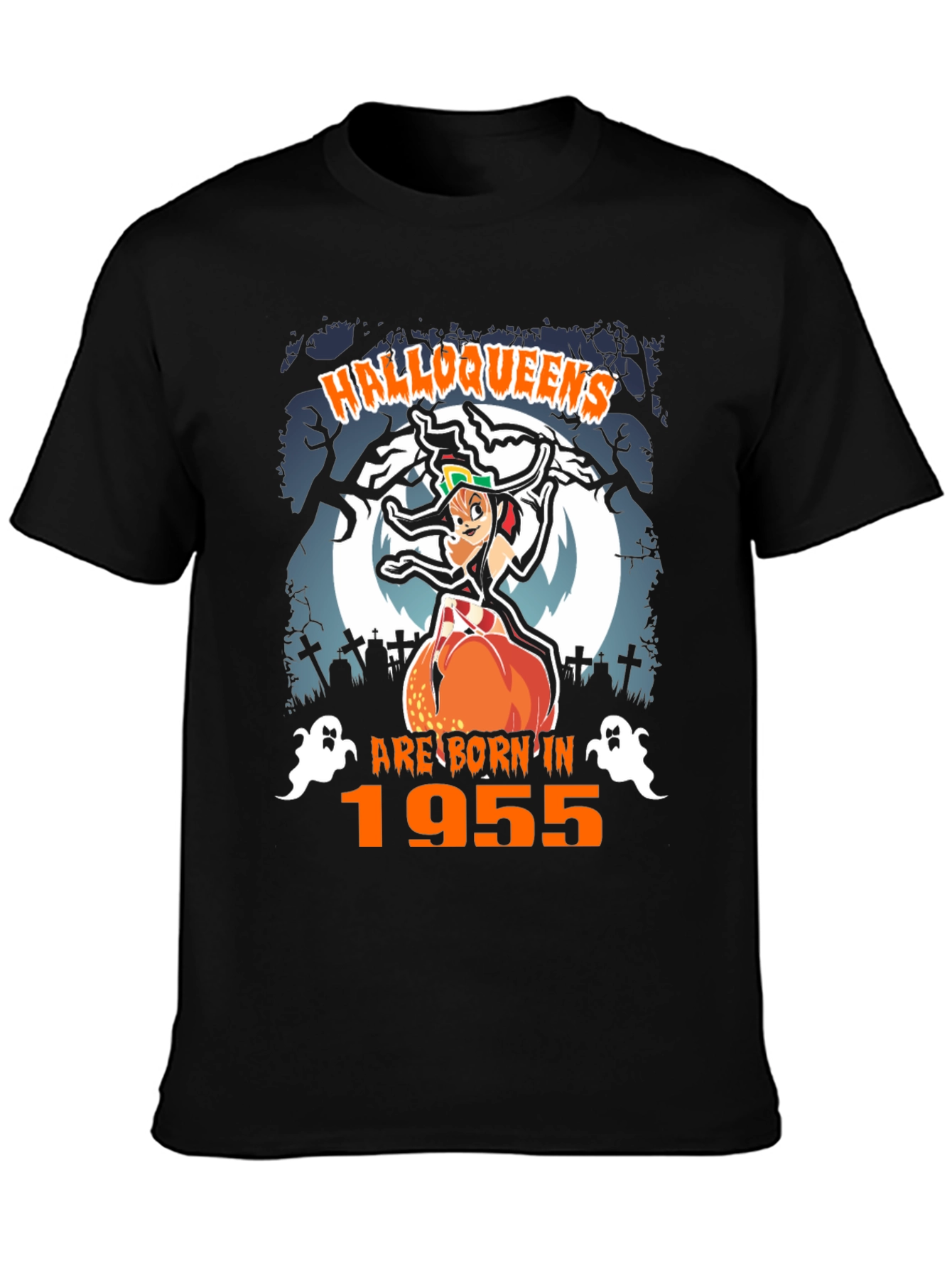 Halloweens Are Born in 1955 T-Shirt