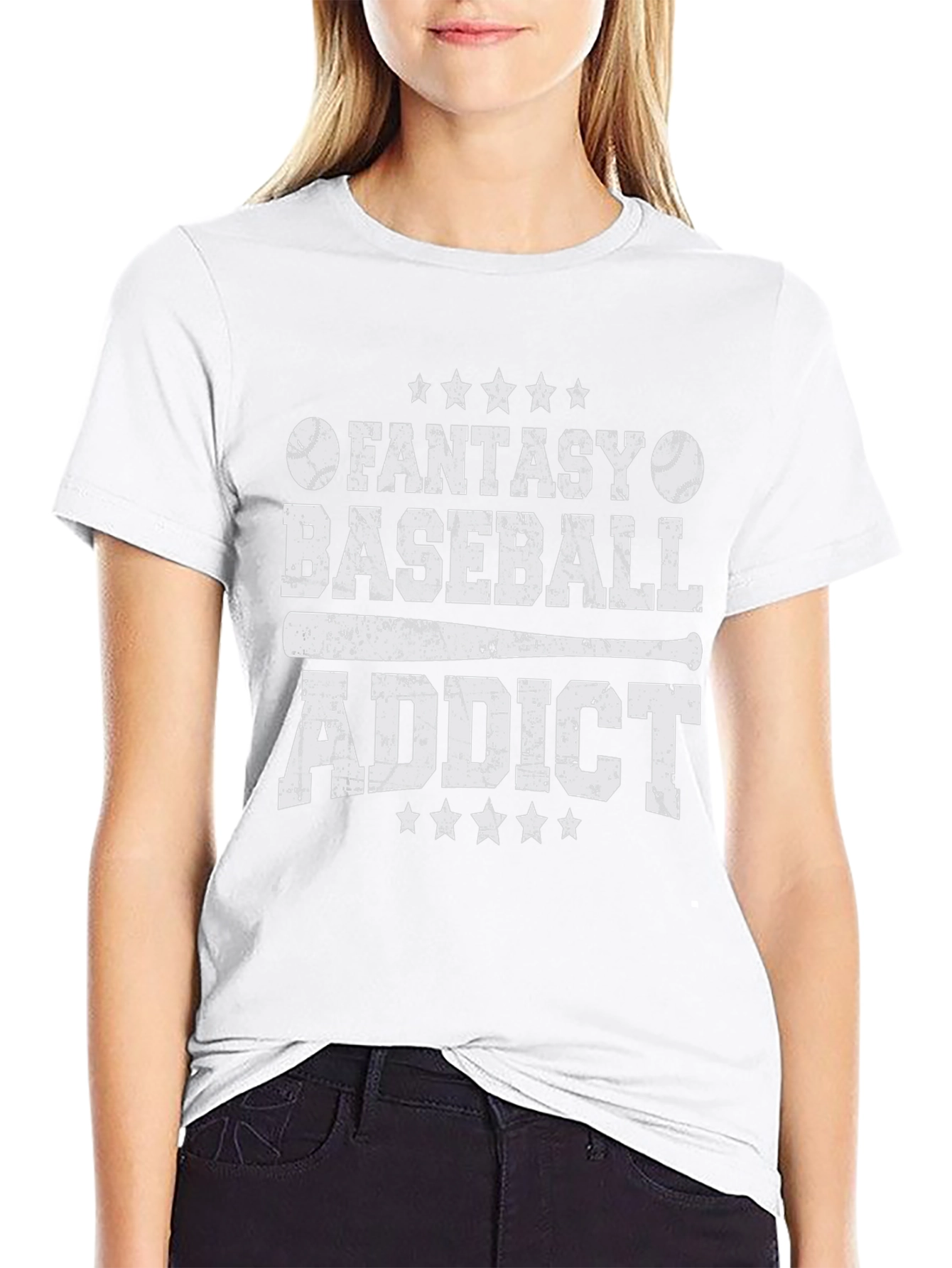 Fantasy Baseball Addict Graphic Tee