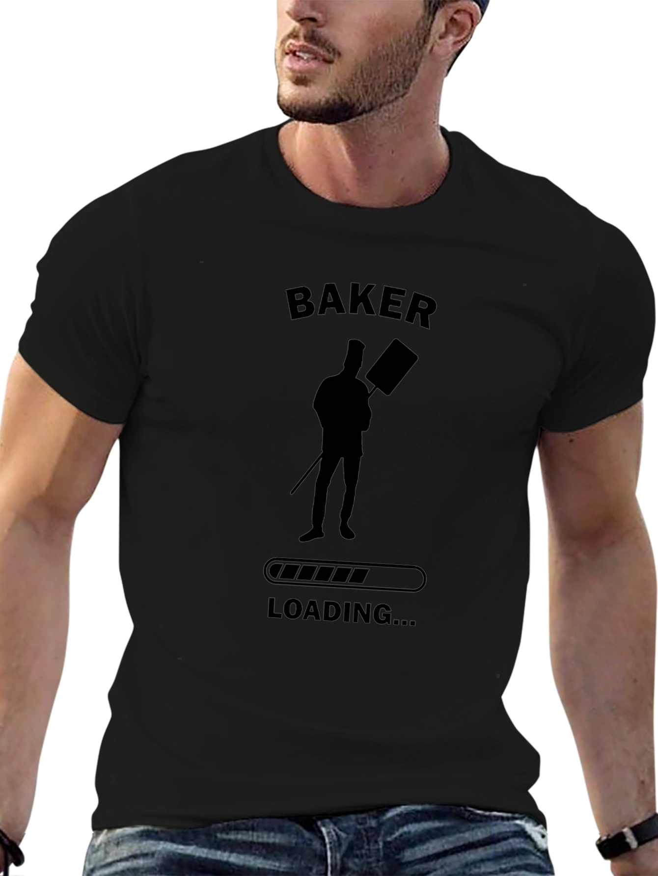 Baker Loading T-Shirt - Funny Baking Tee