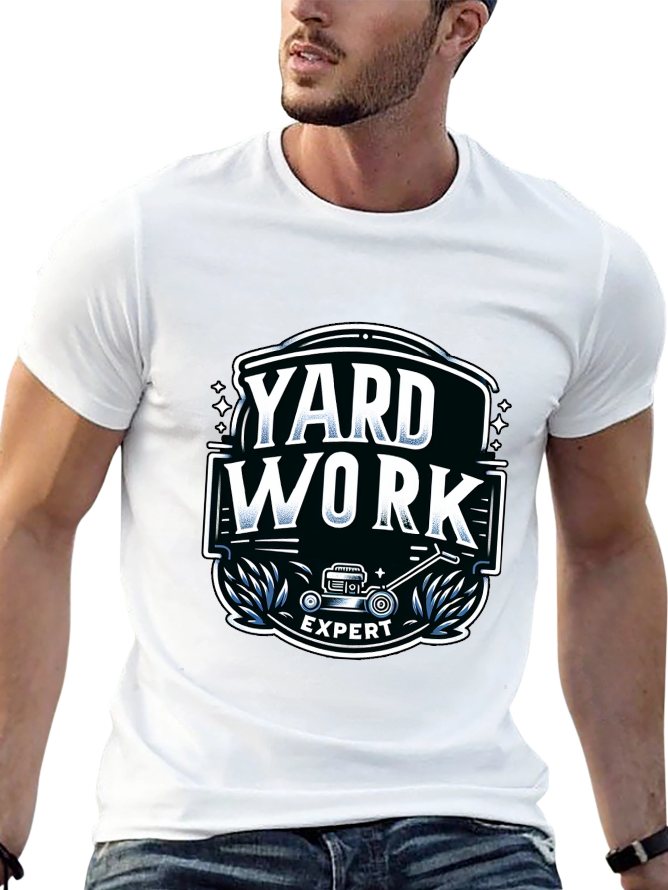 Yard Work Expert T-Shirt - Lawn Care Gift
