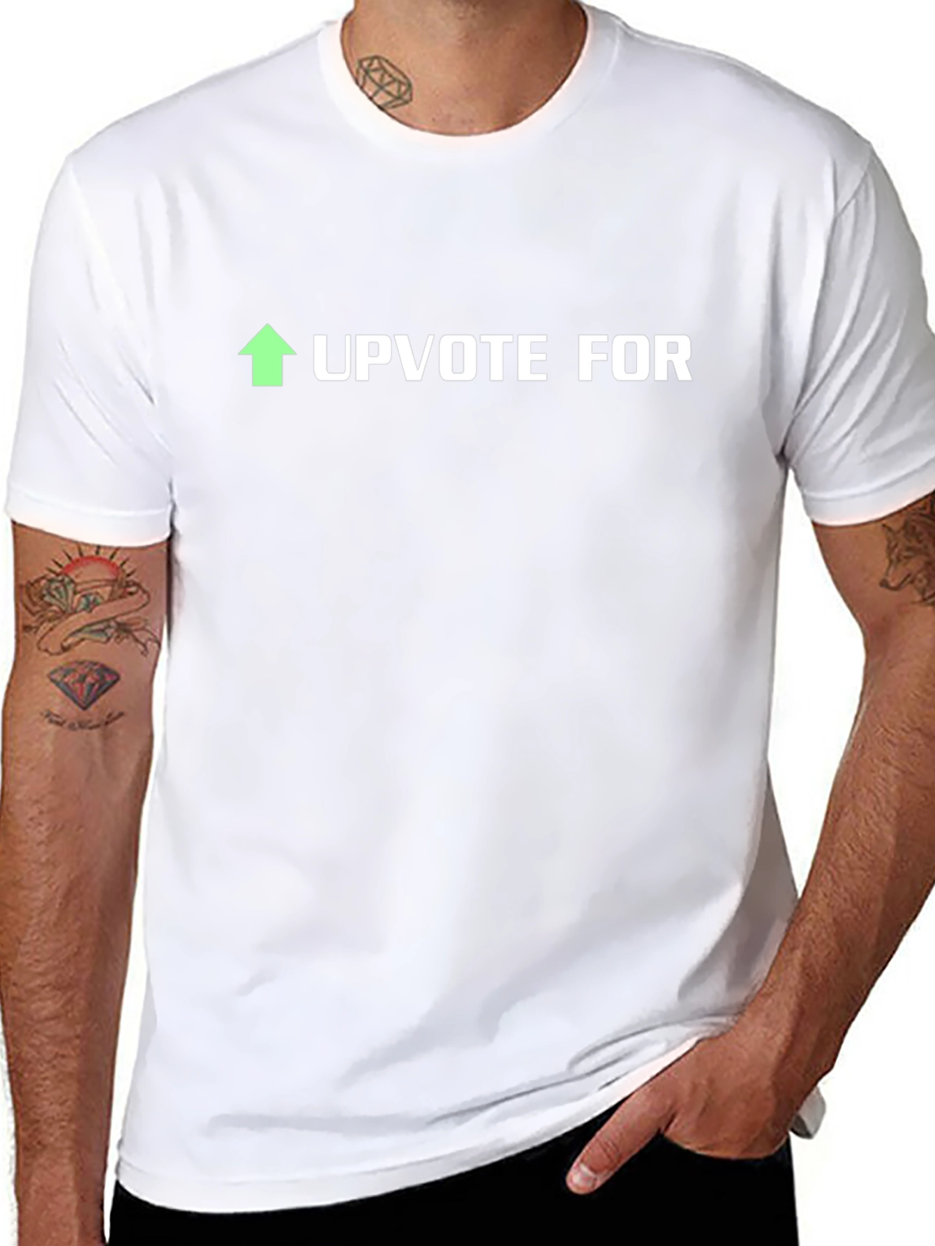 Upvote For T-Shirt - Funny Reddit Inspired Shirt
