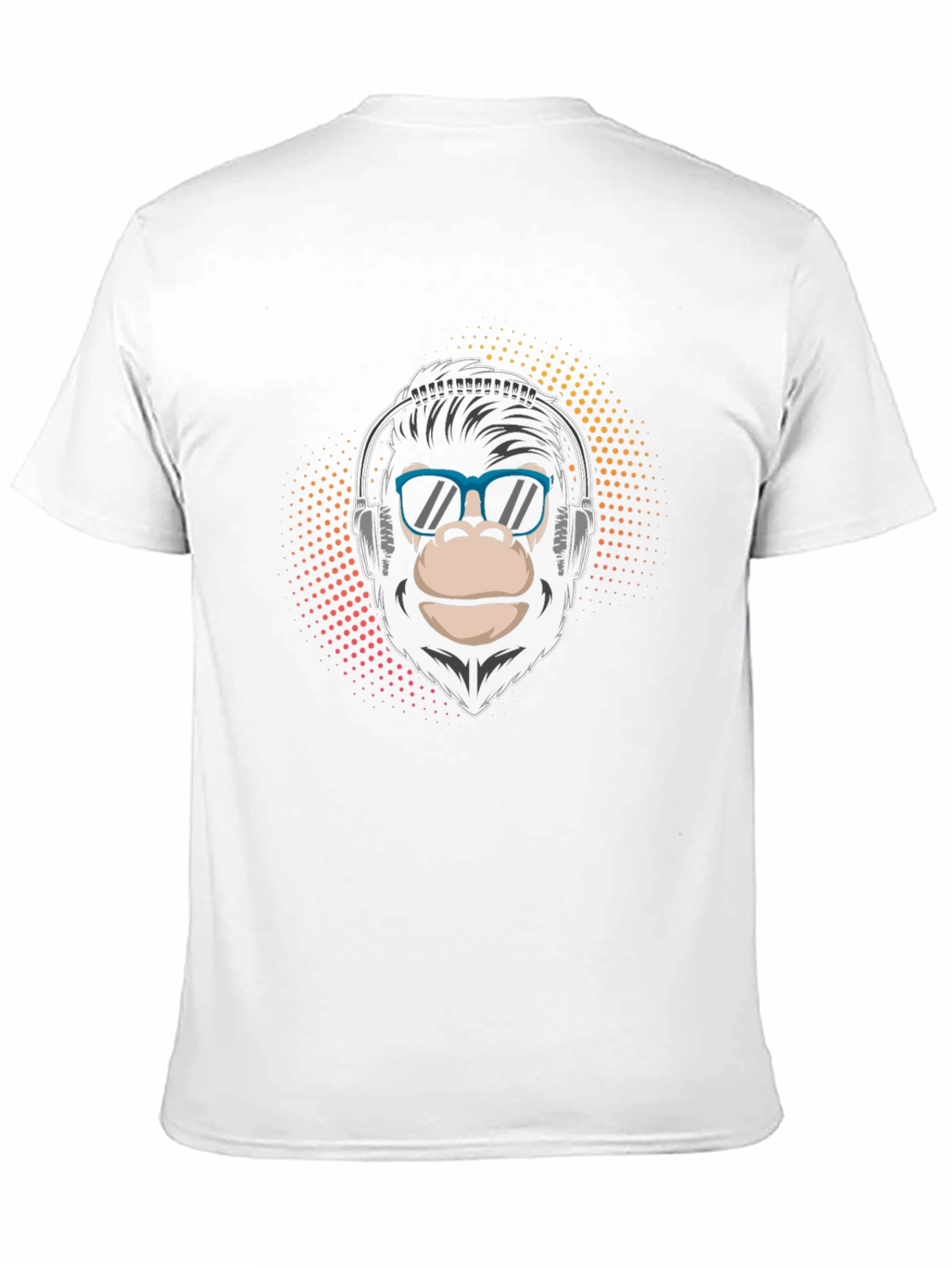 Cool Gorilla Headphone Graphic Tee