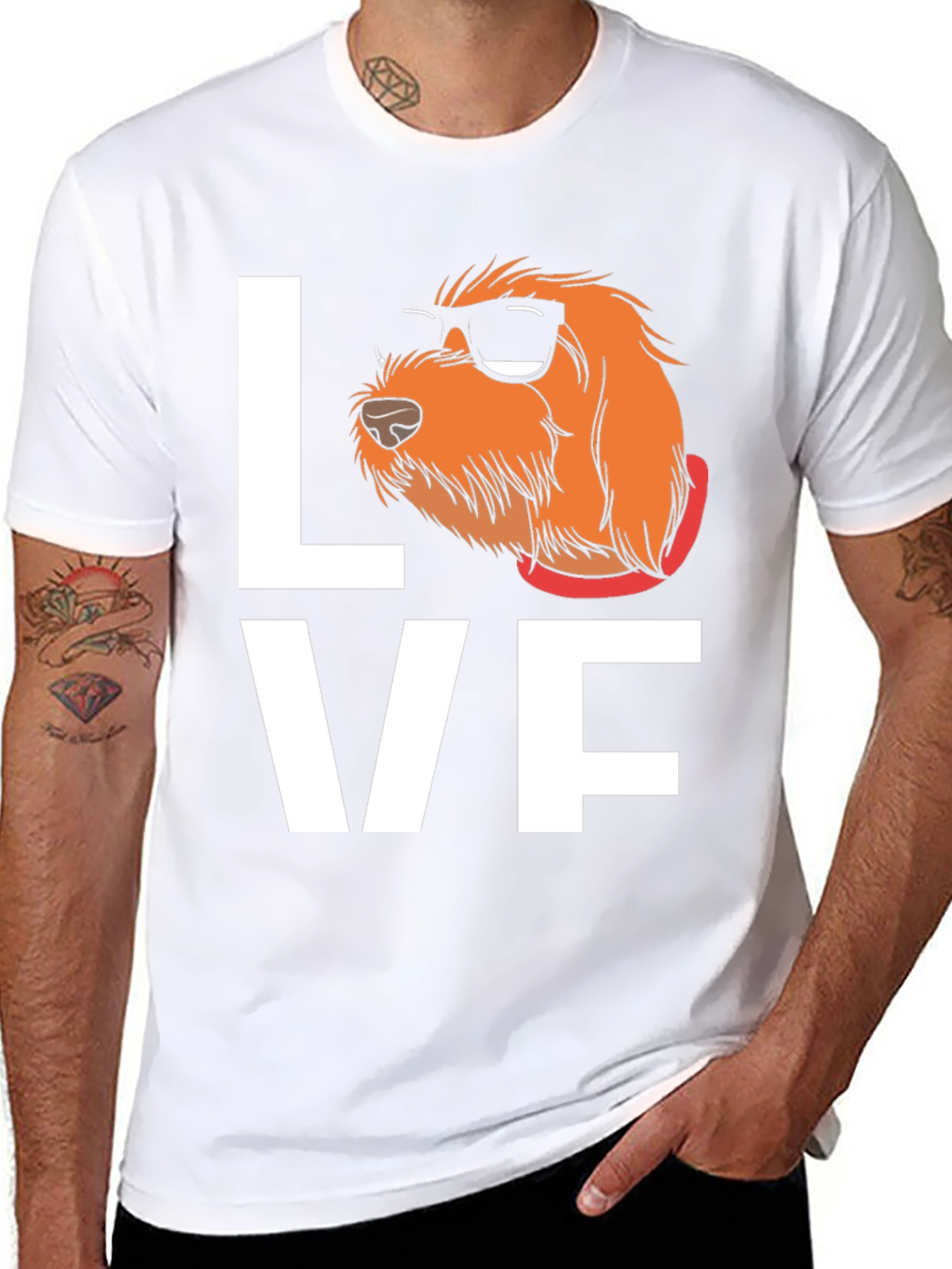 Dog Love T-Shirt - Cute Pet Tee
