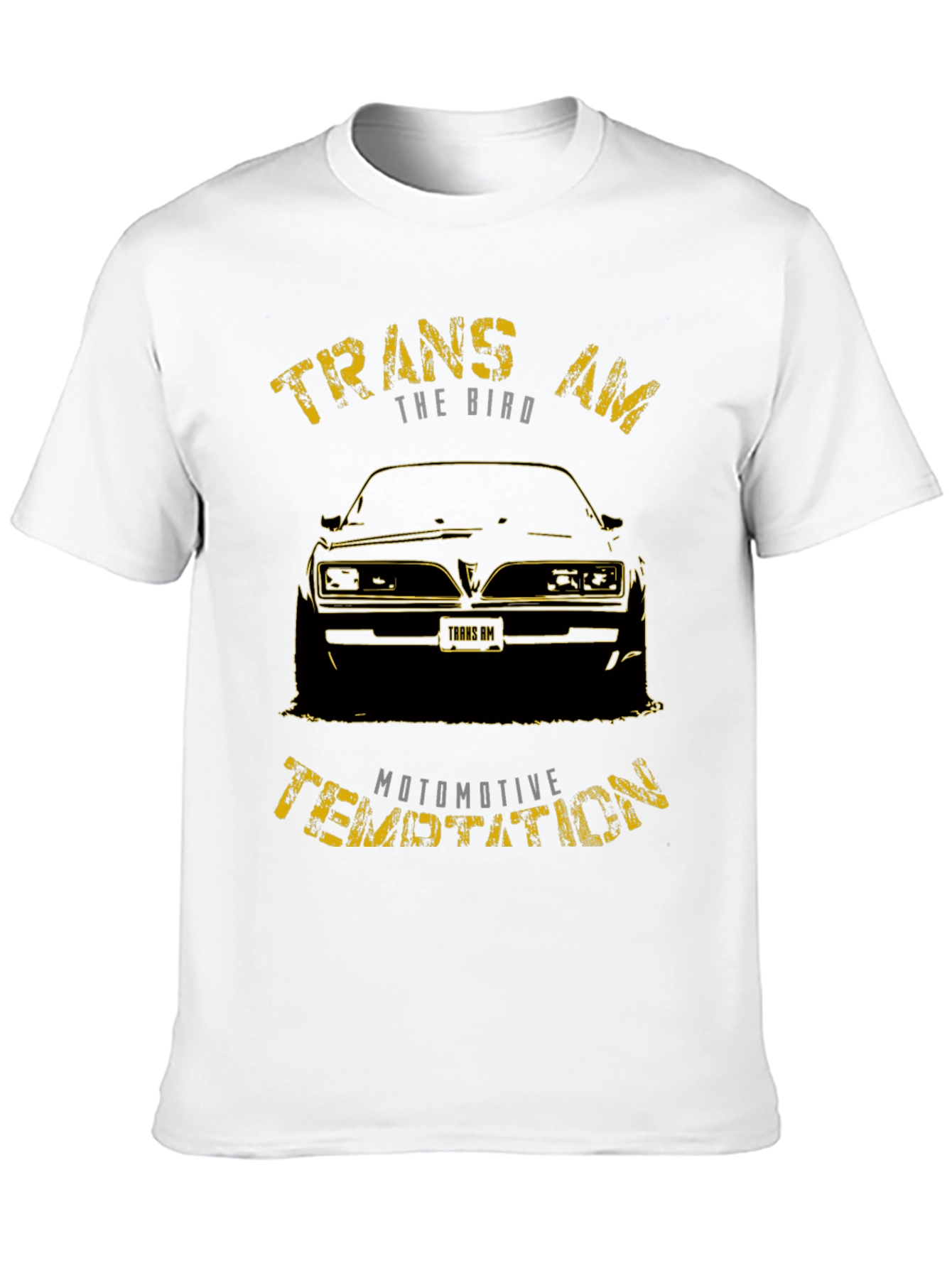 Trans Am Car Graphic Black T-Shirt