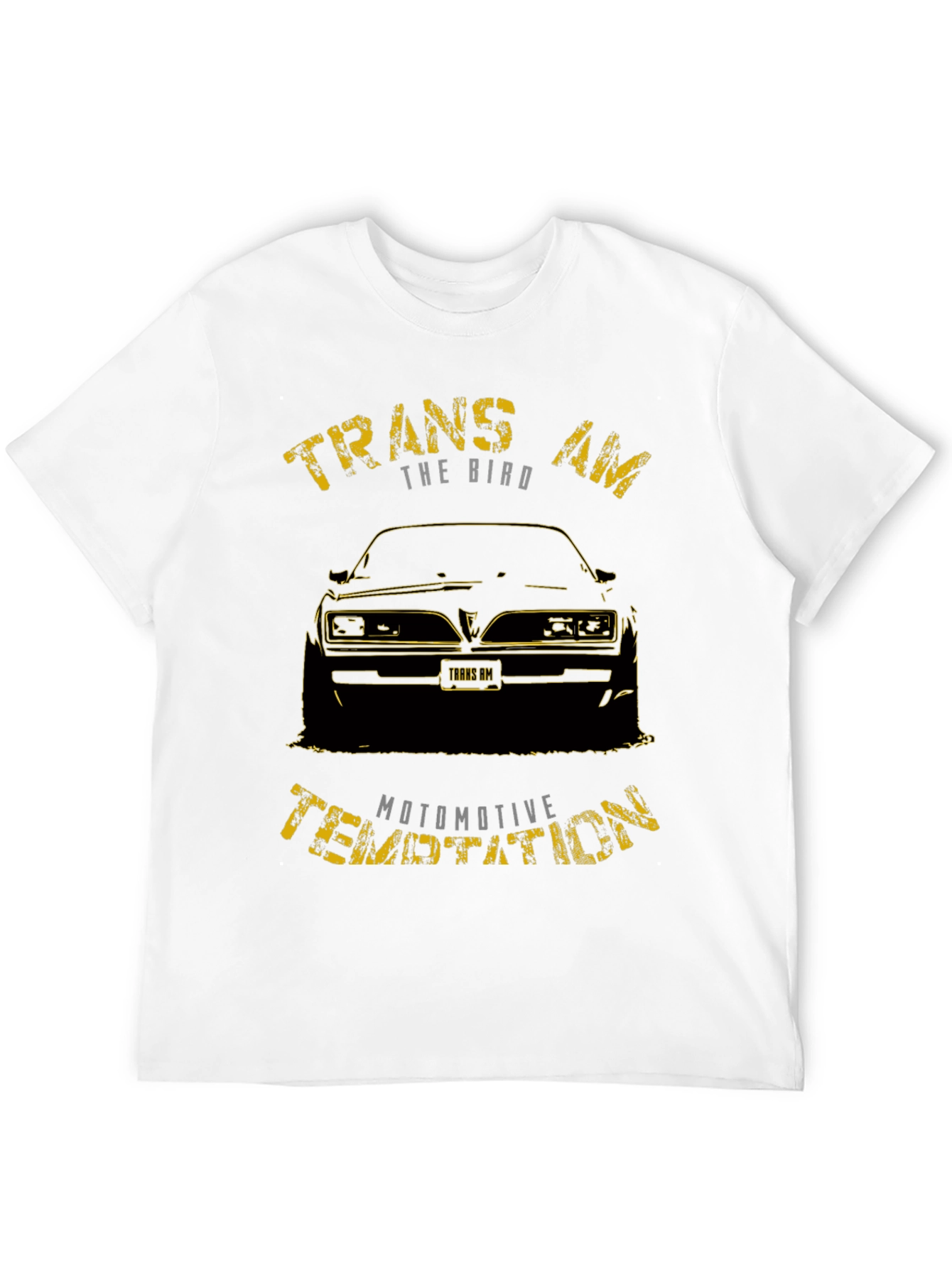 Trans Am Car Graphic Black T-Shirt