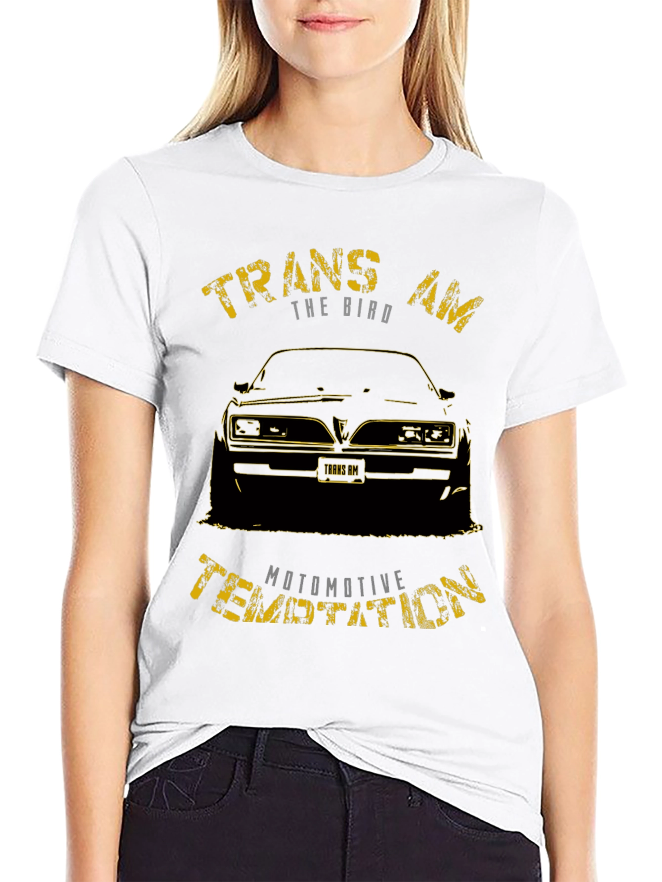 Trans Am Car Graphic Black T-Shirt