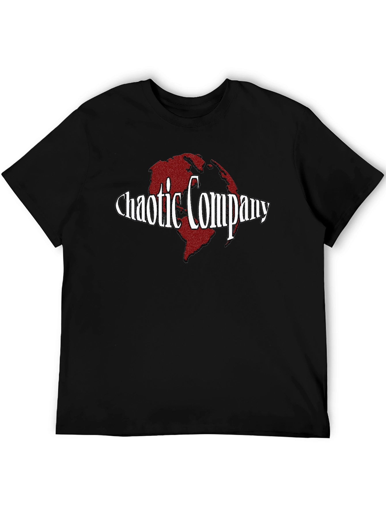 Chaotic Company Black Graphic Tee