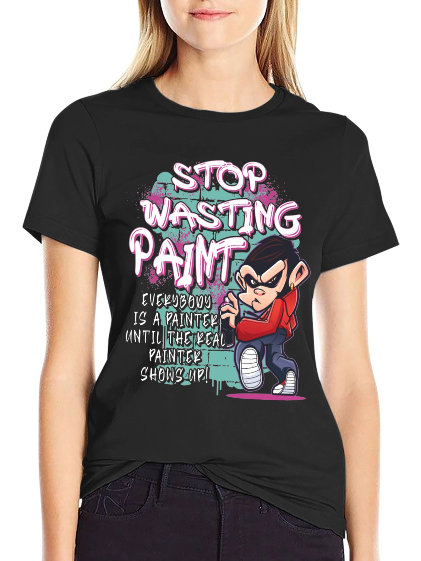 Stop Wasting Paint Graphic Tee