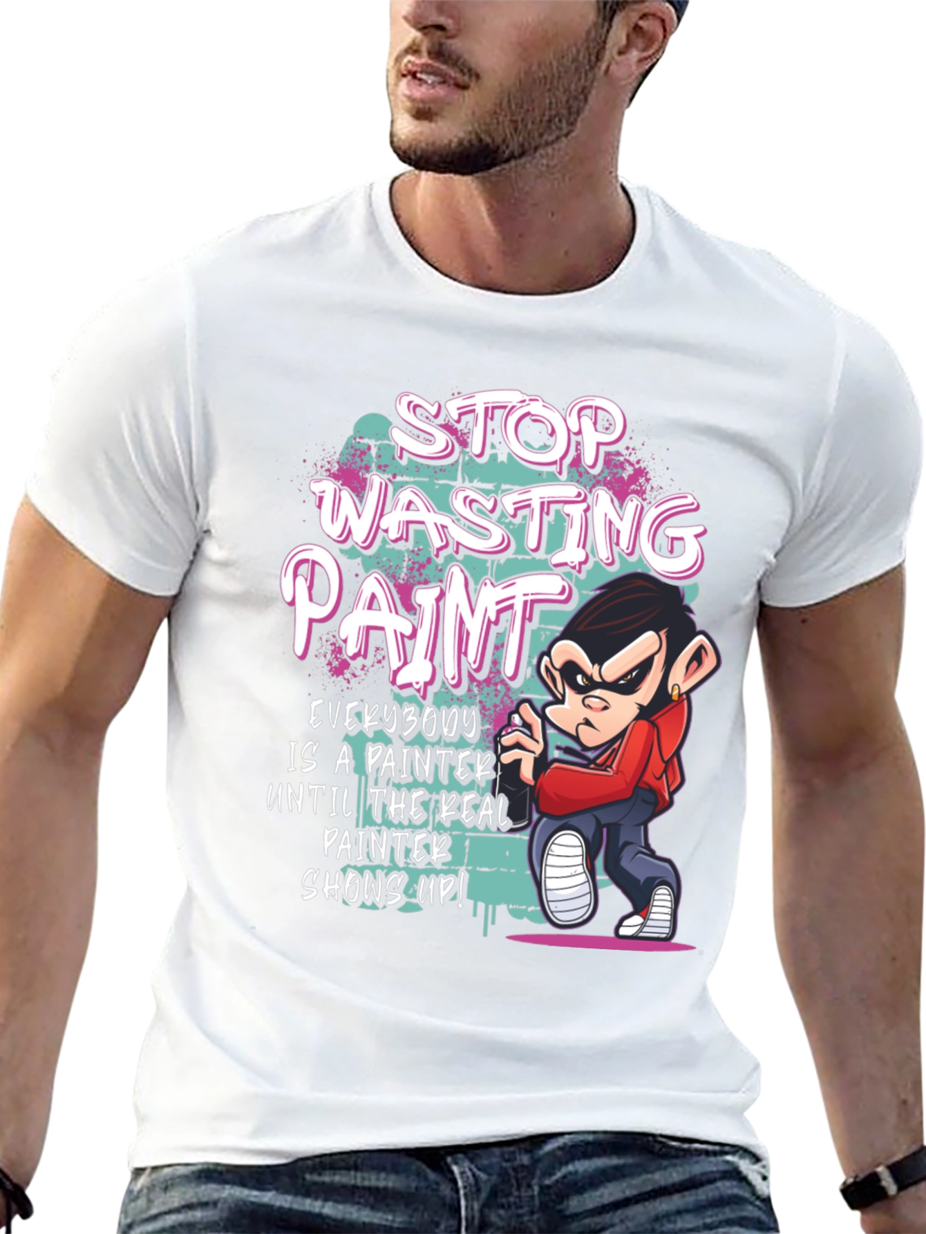 Stop Wasting Paint Graphic Tee