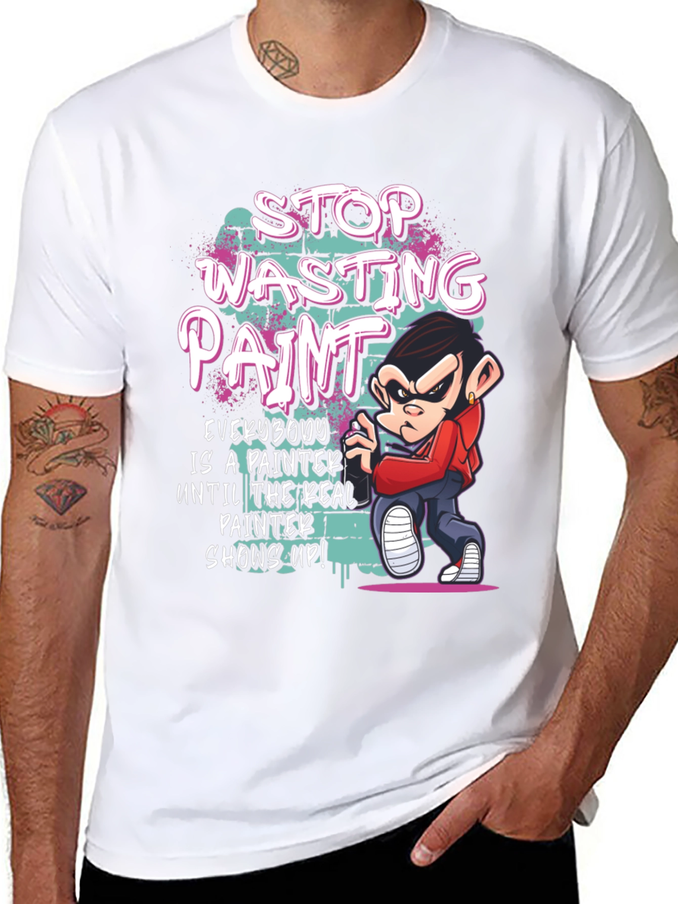 Stop Wasting Paint Graphic Tee