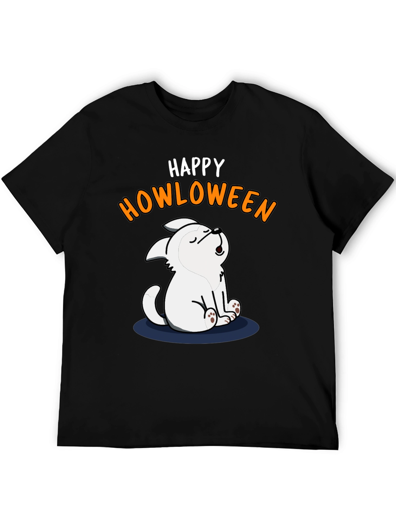 Happy Howloween T-Shirt - Spooky Cute Dog Halloween Tee