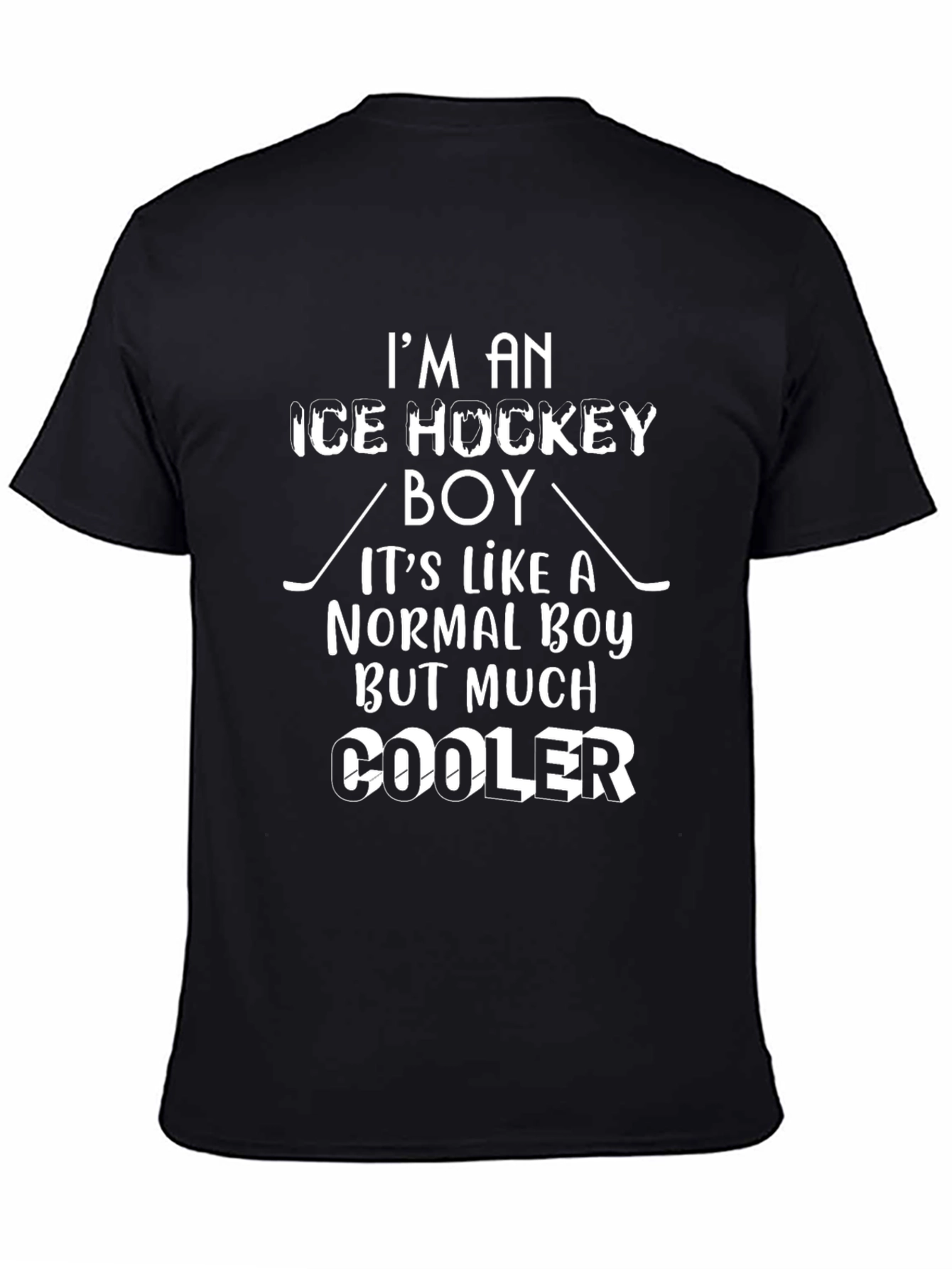 Ice Hockey Boy T-Shirt - Much Cooler