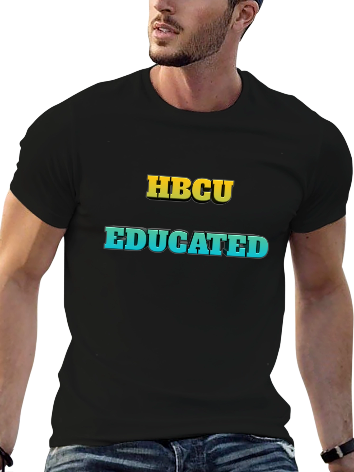 HBCU Educated Black T-Shirt