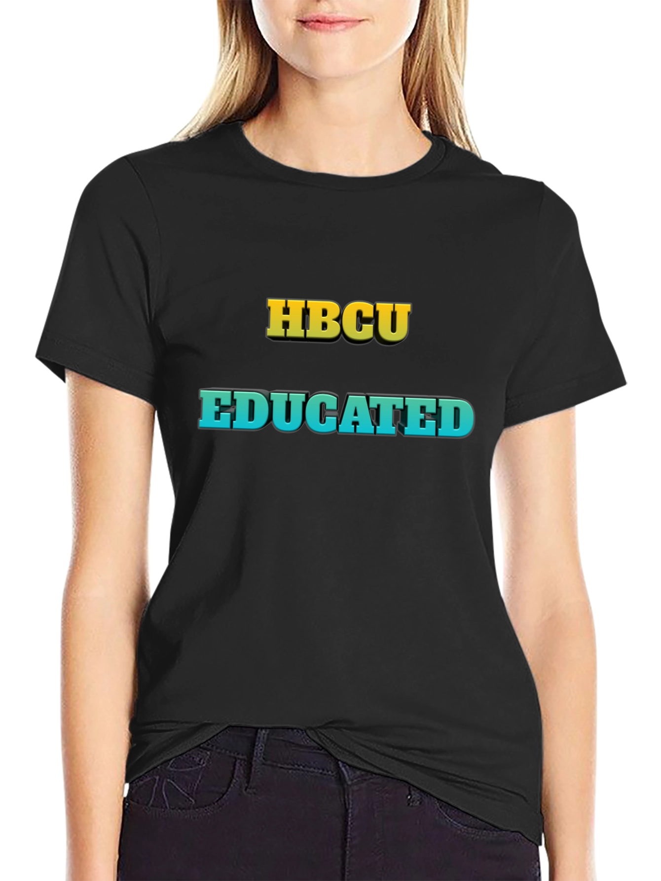 HBCU Educated Black T-Shirt