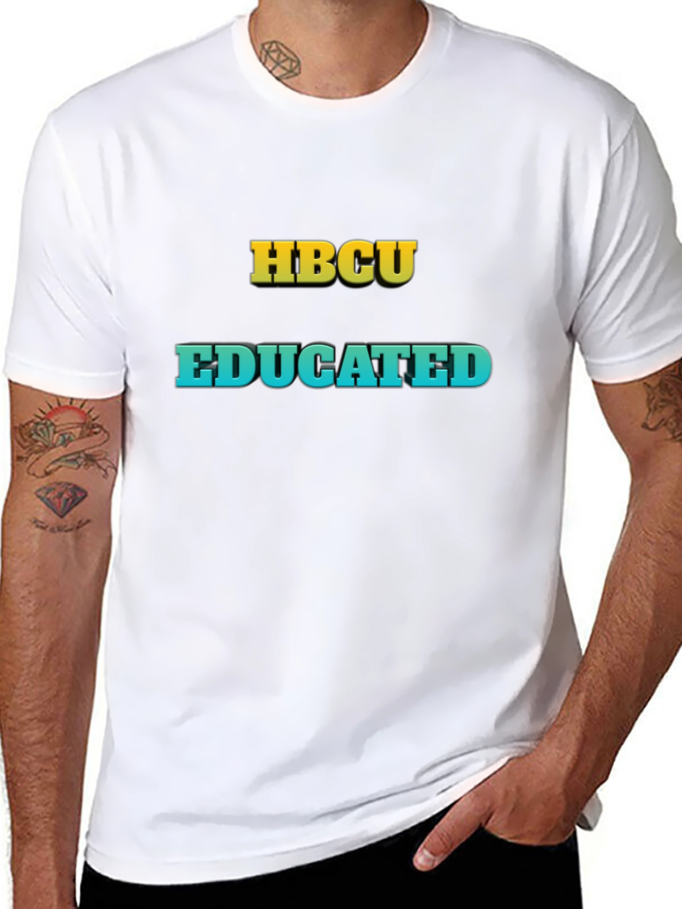 HBCU Educated Black T-Shirt