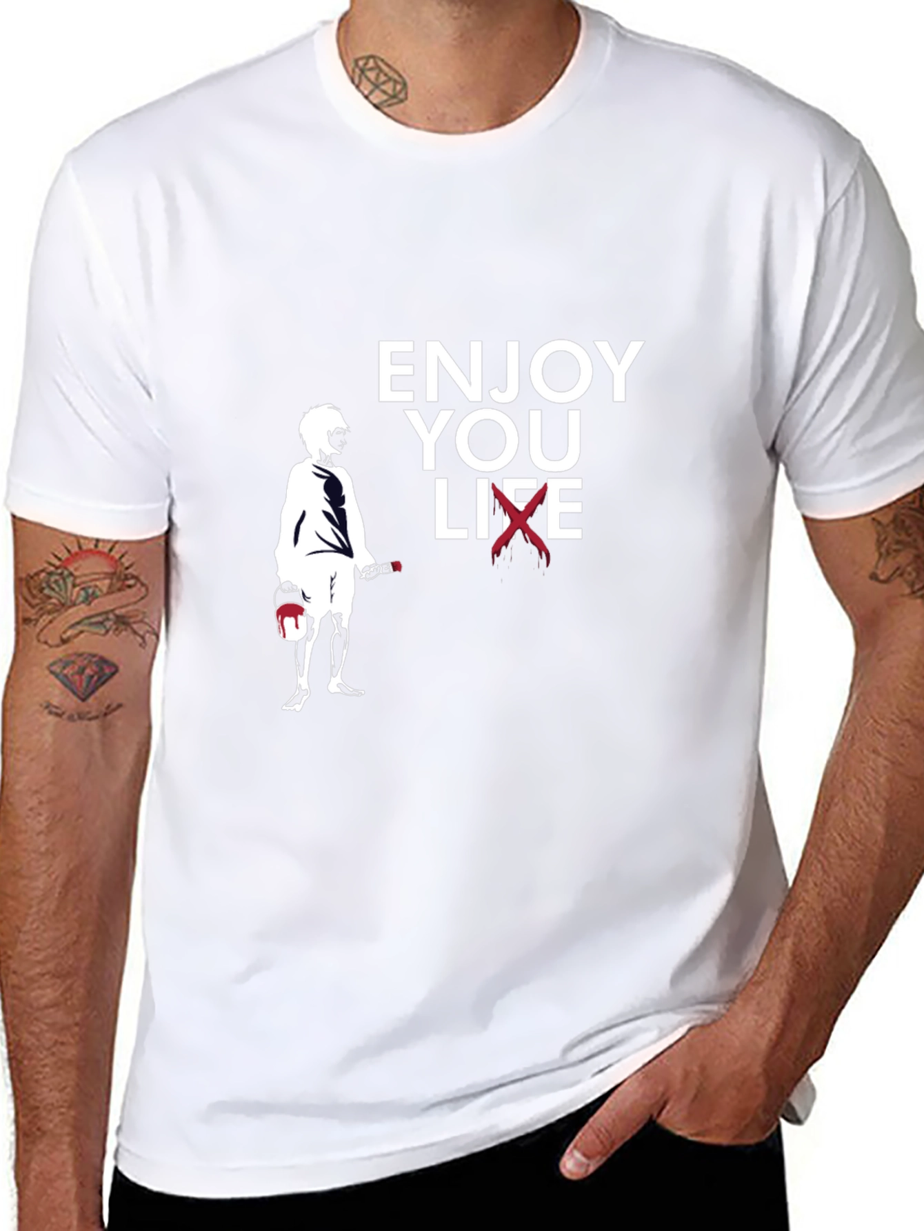 Enjoy You Life Graphic T-Shirt