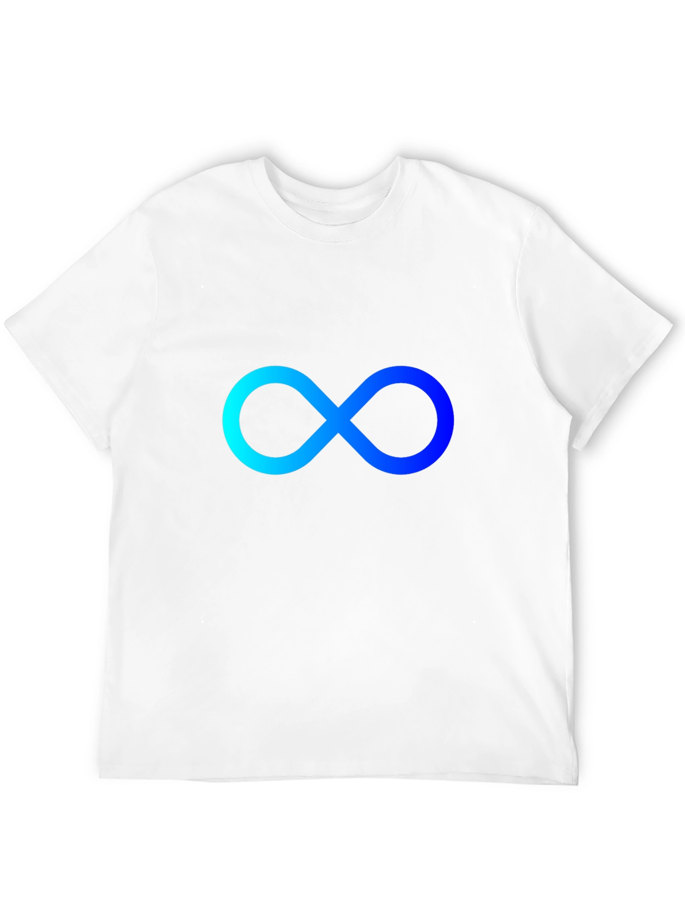 Infinity Symbol Black T-Shirt - Modern Style