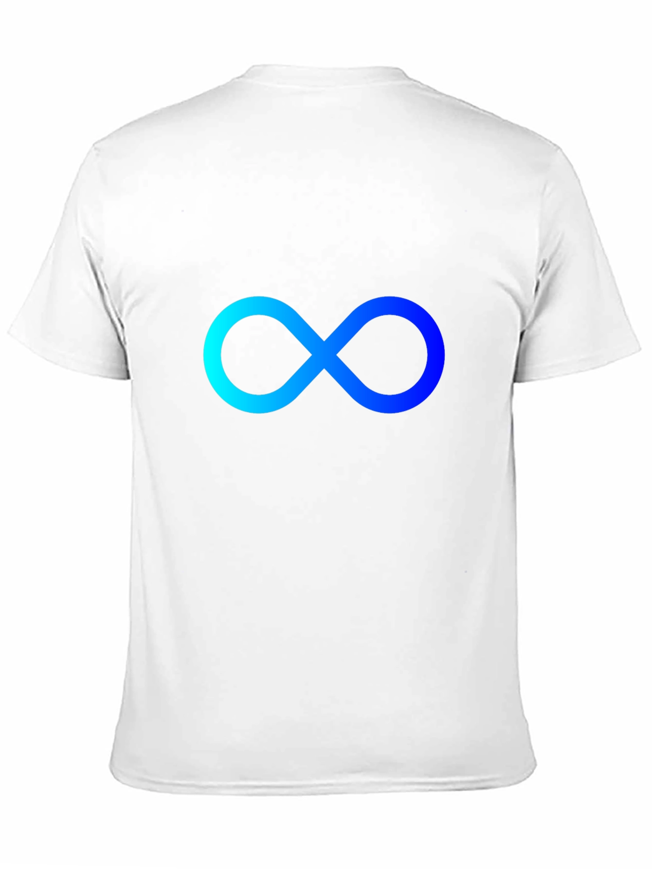 Infinity Symbol Black T-Shirt - Modern Style