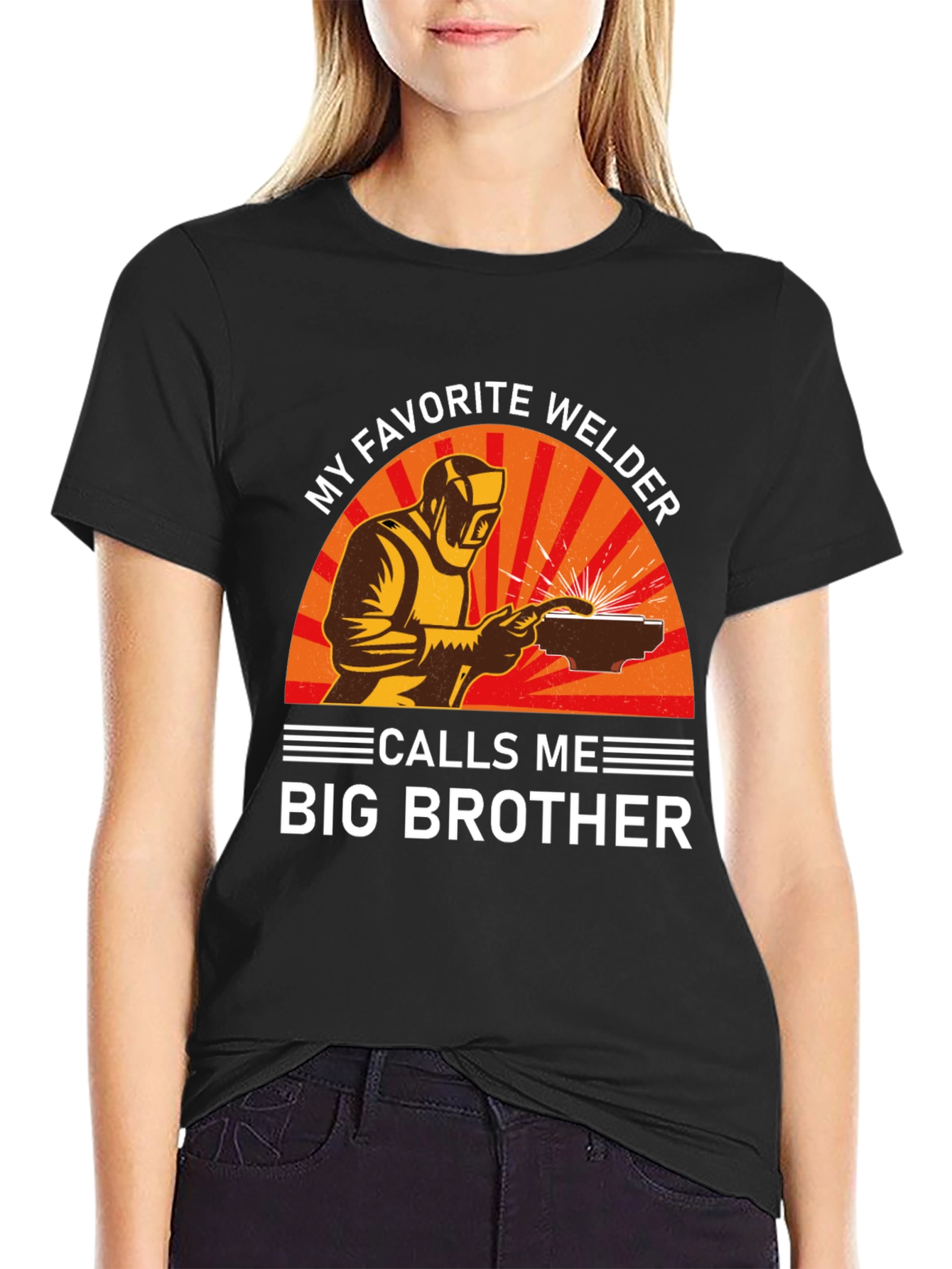My Favorite Welder Calls Me Big Brother T-Shirt