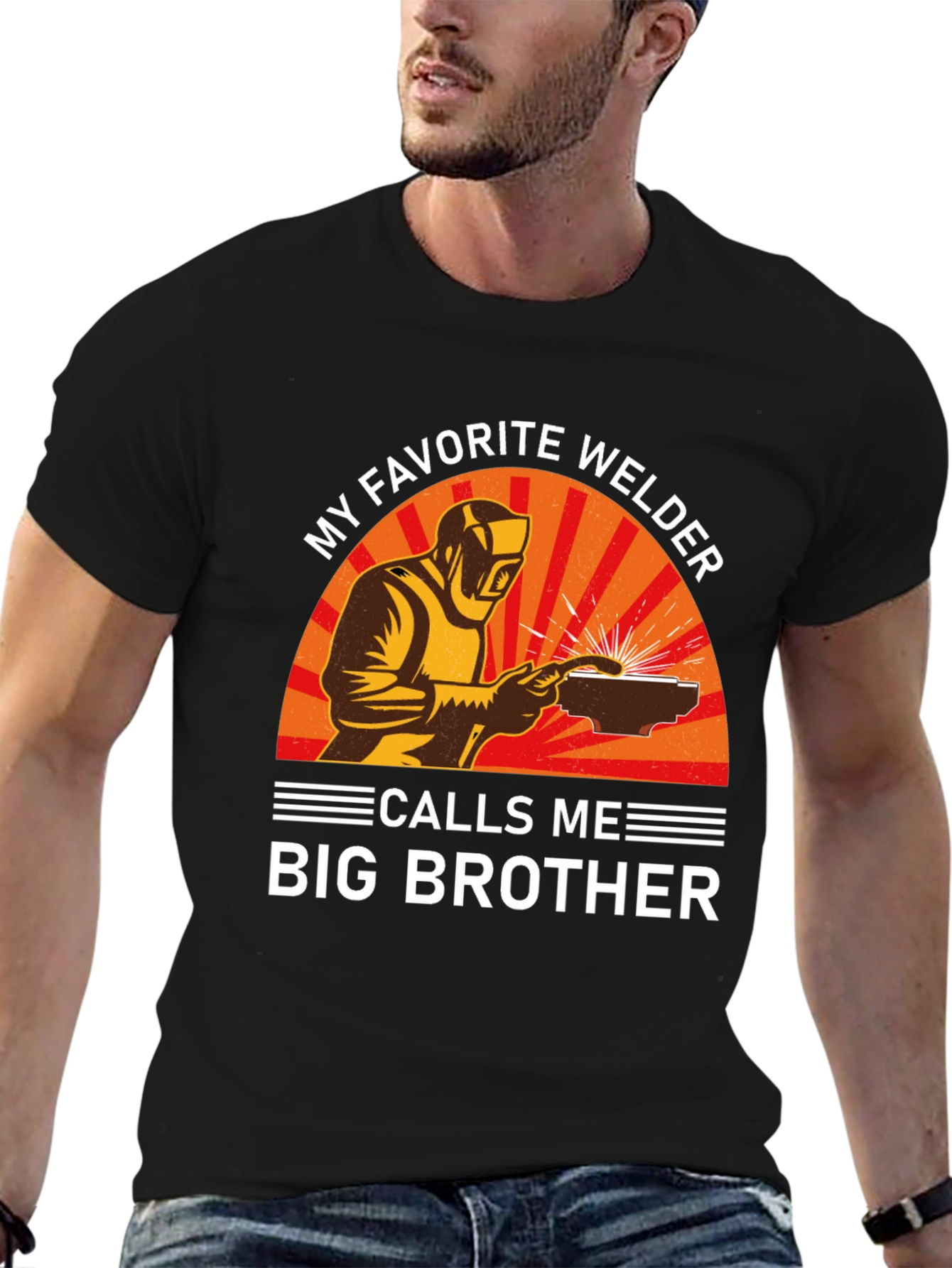 My Favorite Welder Calls Me Big Brother T-Shirt
