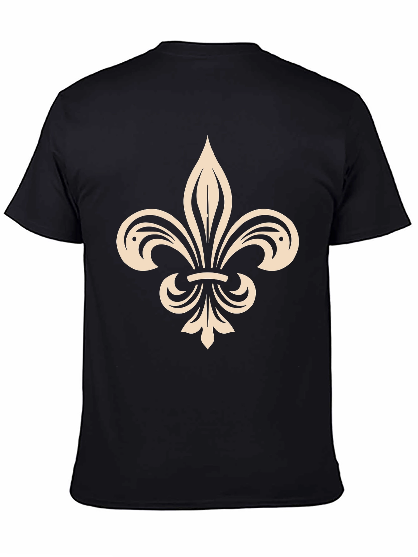 Fleur-de-lis Graphic Tee - Stylish Casual Wear