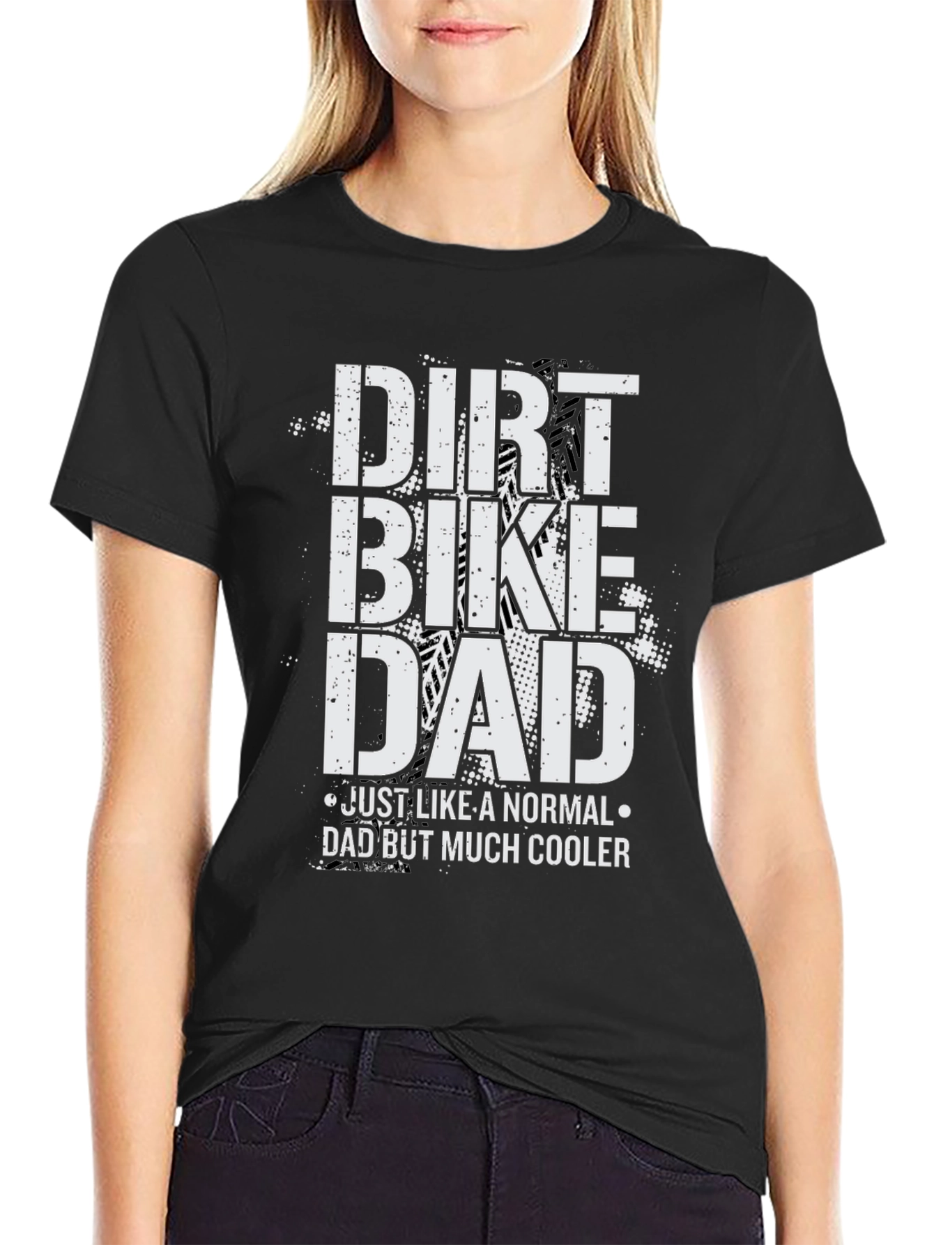 Dirt Bike Dad T-Shirt - Cool Fathers Day Gift