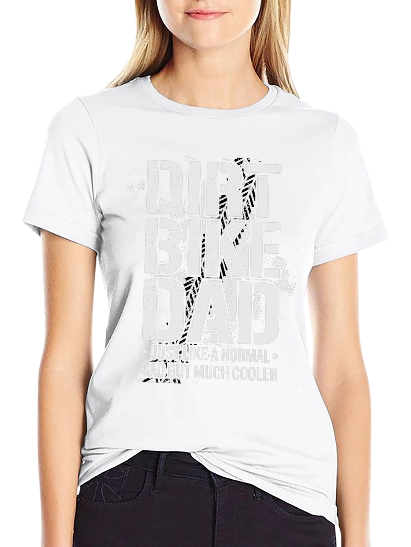 Dirt Bike Dad T-Shirt - Cool Fathers Day Gift