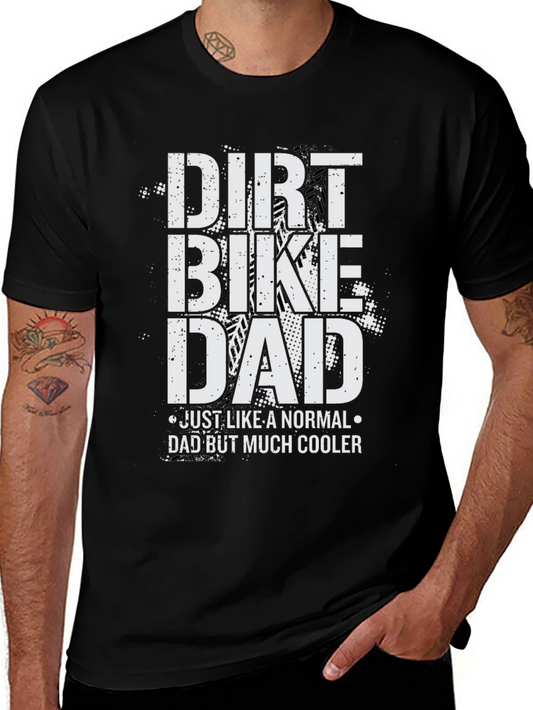 Dirt Bike Dad T-Shirt - Cool Fathers Day Gift