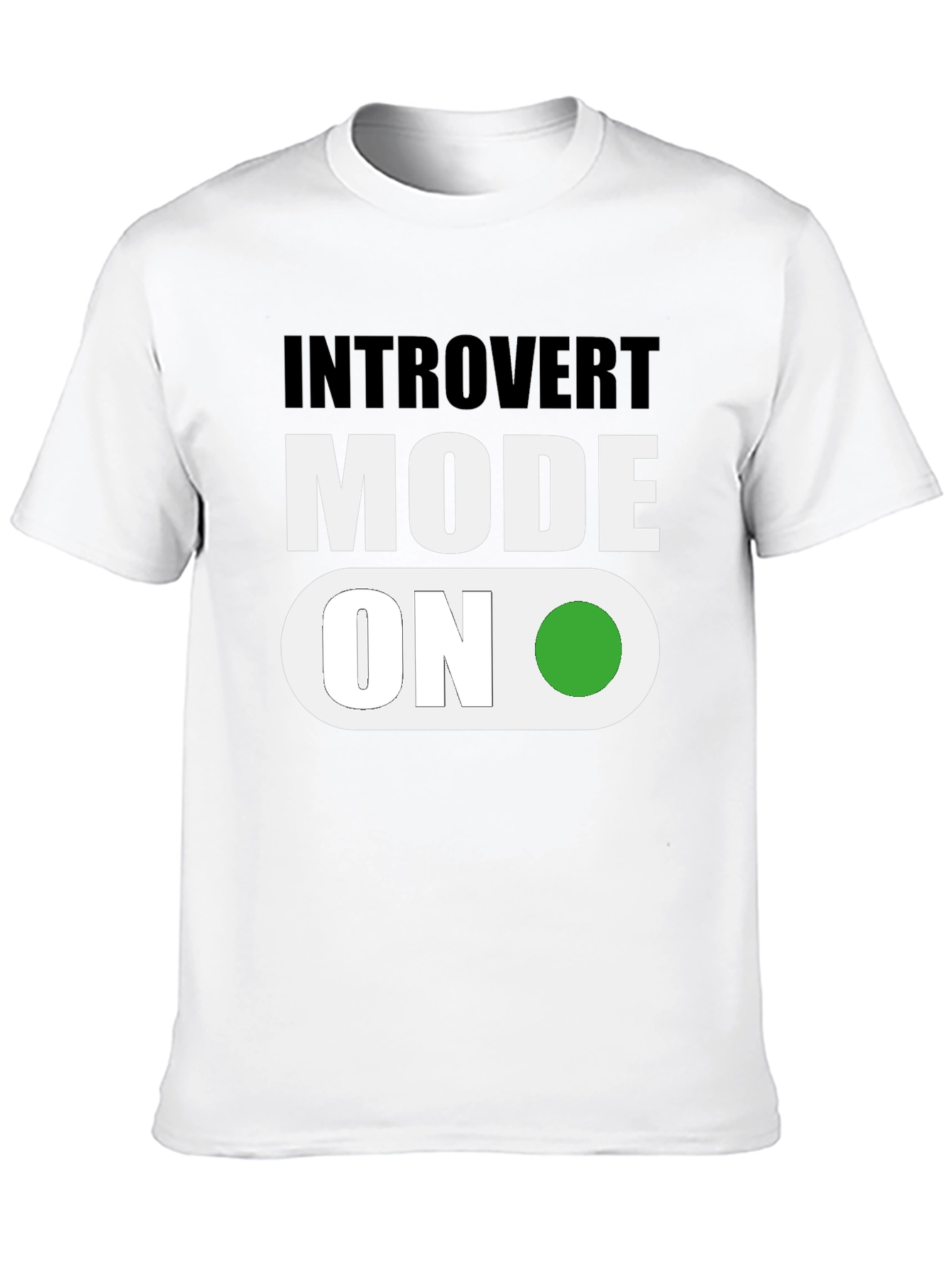 Introvert Mode On T-Shirt - Funny Graphic Tee