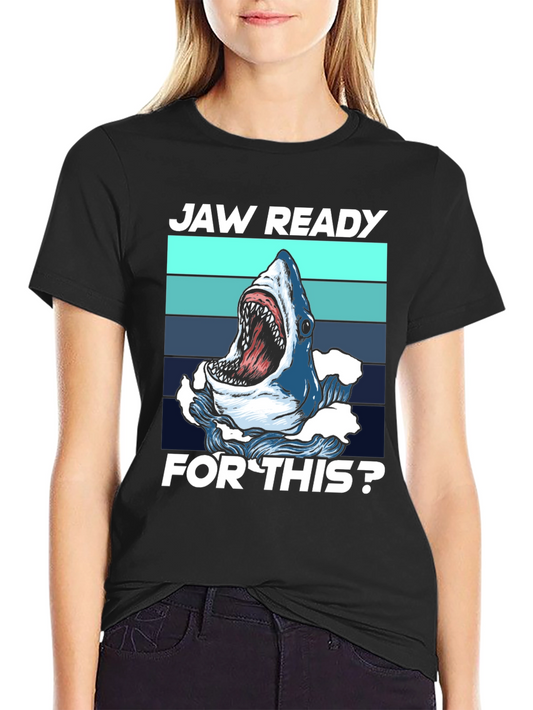 Jaw Ready Shark Graphic Tee