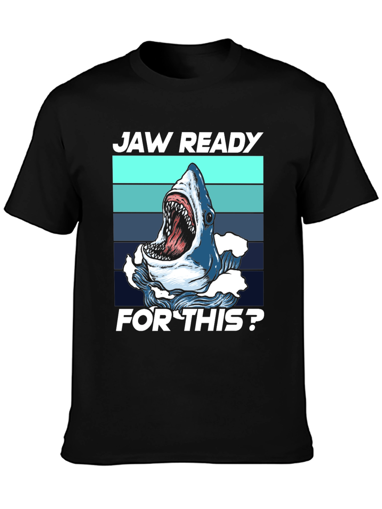 Jaw Ready Shark Graphic Tee