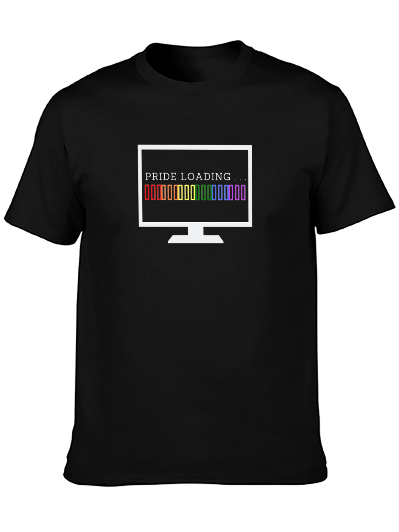 Pride Loading T-Shirt - LGBTQ+ Supporter Apparel