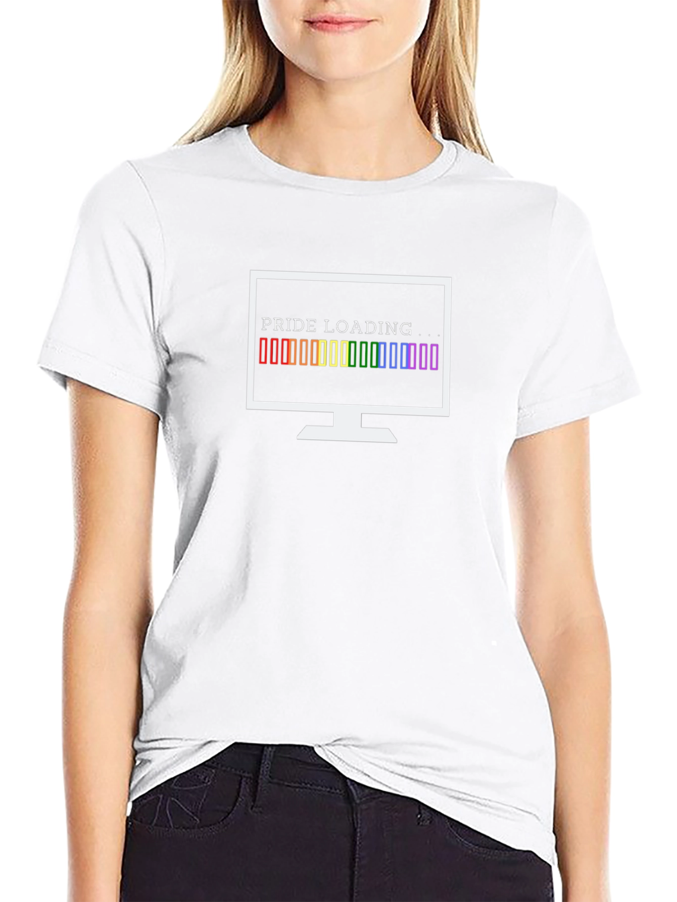 Pride Loading T-Shirt - LGBTQ+ Supporter Apparel