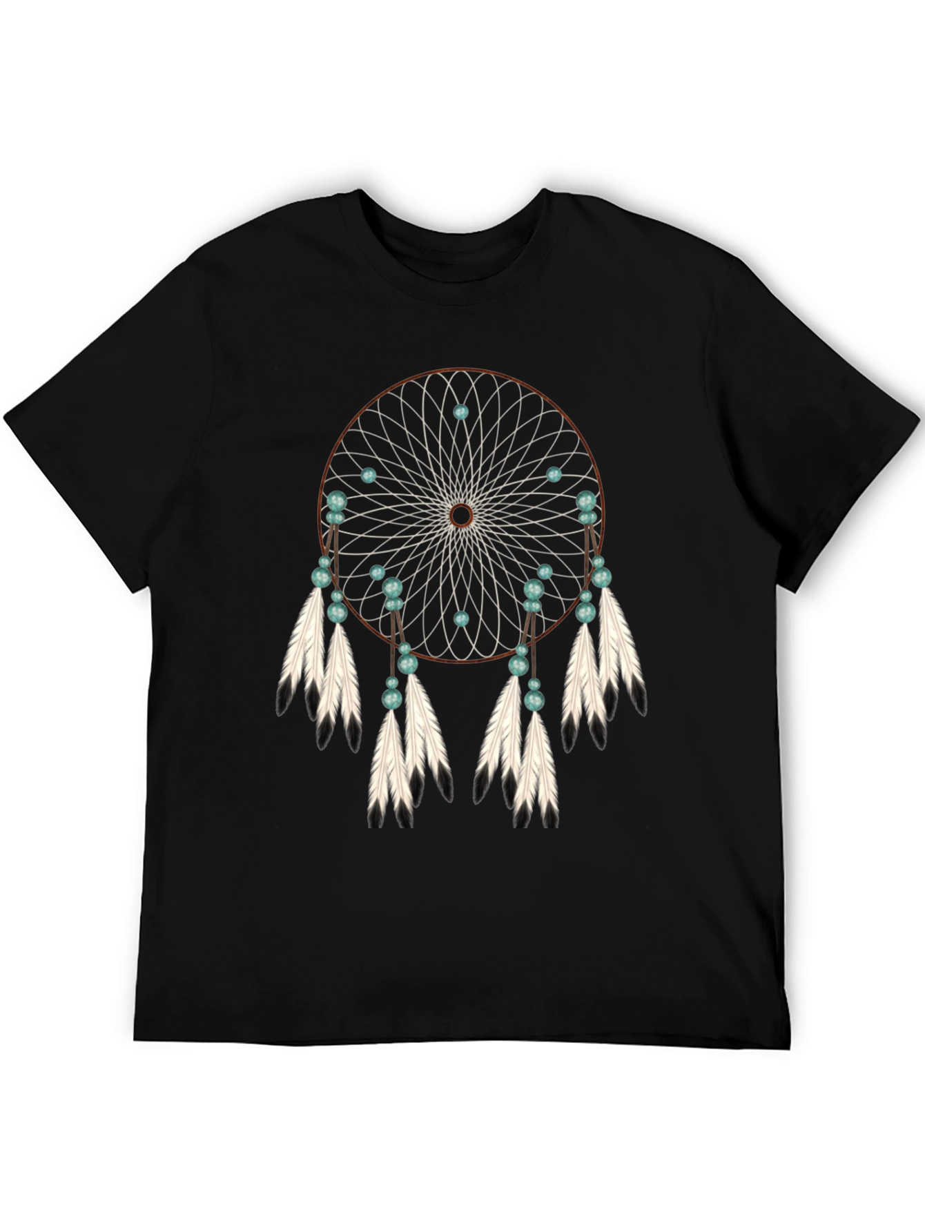 Dreamcatcher Graphic Tee - Boho Style Mens T-Shirt