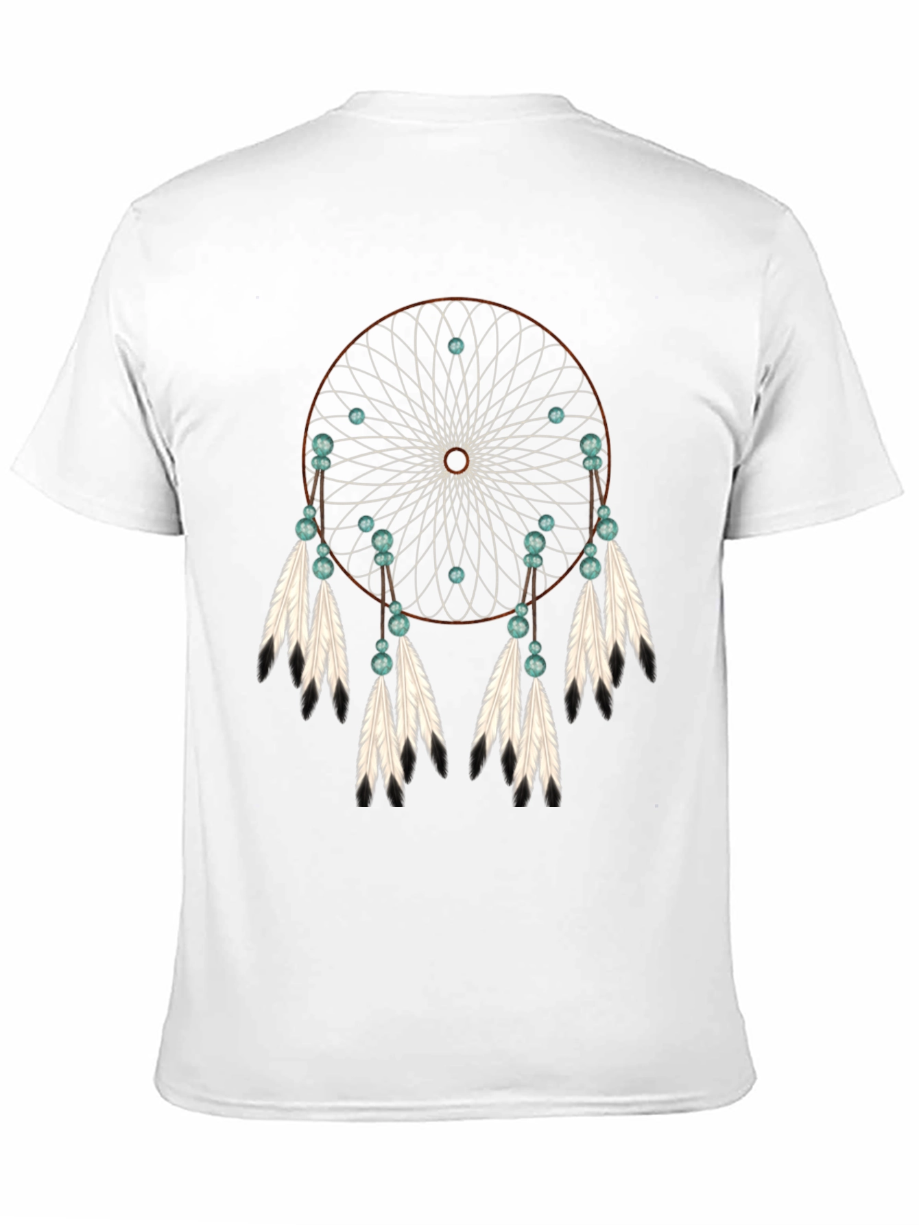 Dreamcatcher Graphic Tee - Boho Style Mens T-Shirt