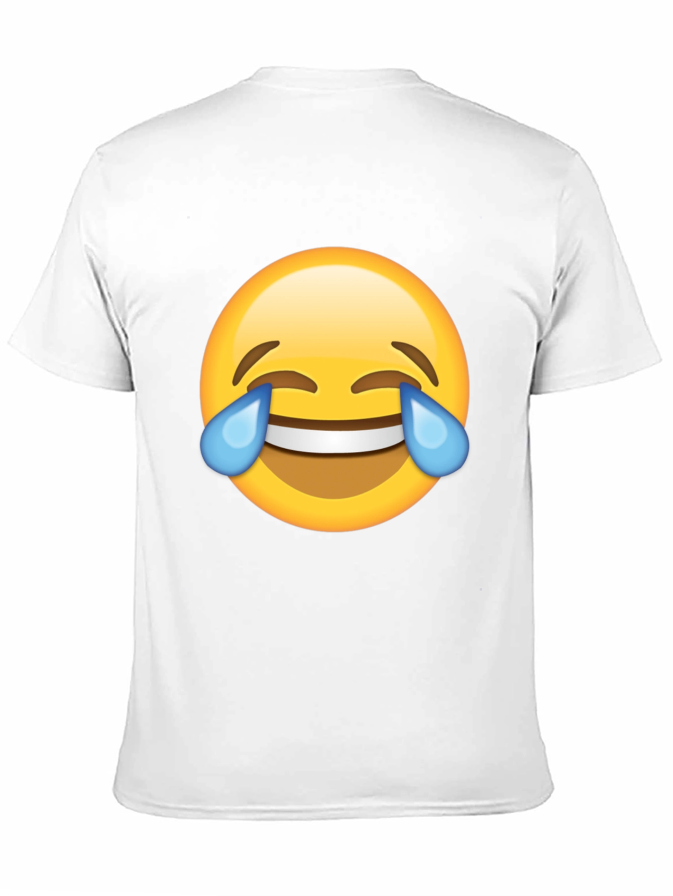 Laughing Emoji Black T-Shirt