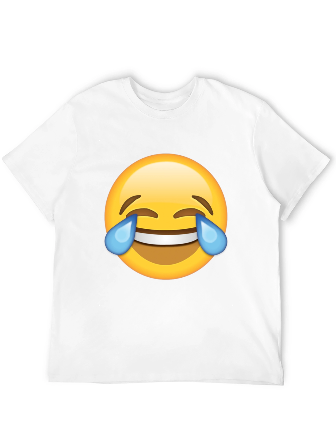 Laughing Emoji Black T-Shirt