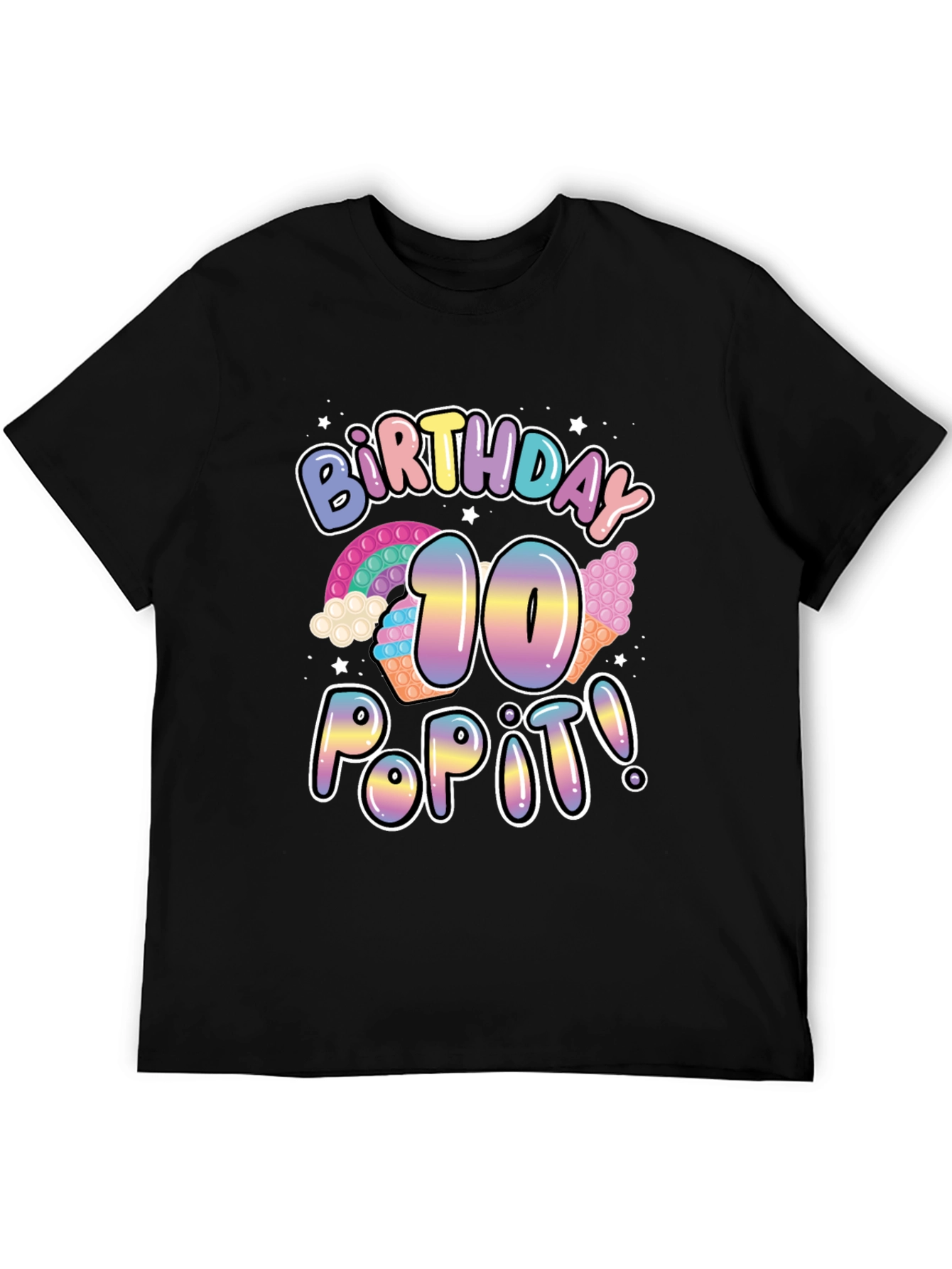 Birthday 10 Pop It T-shirt