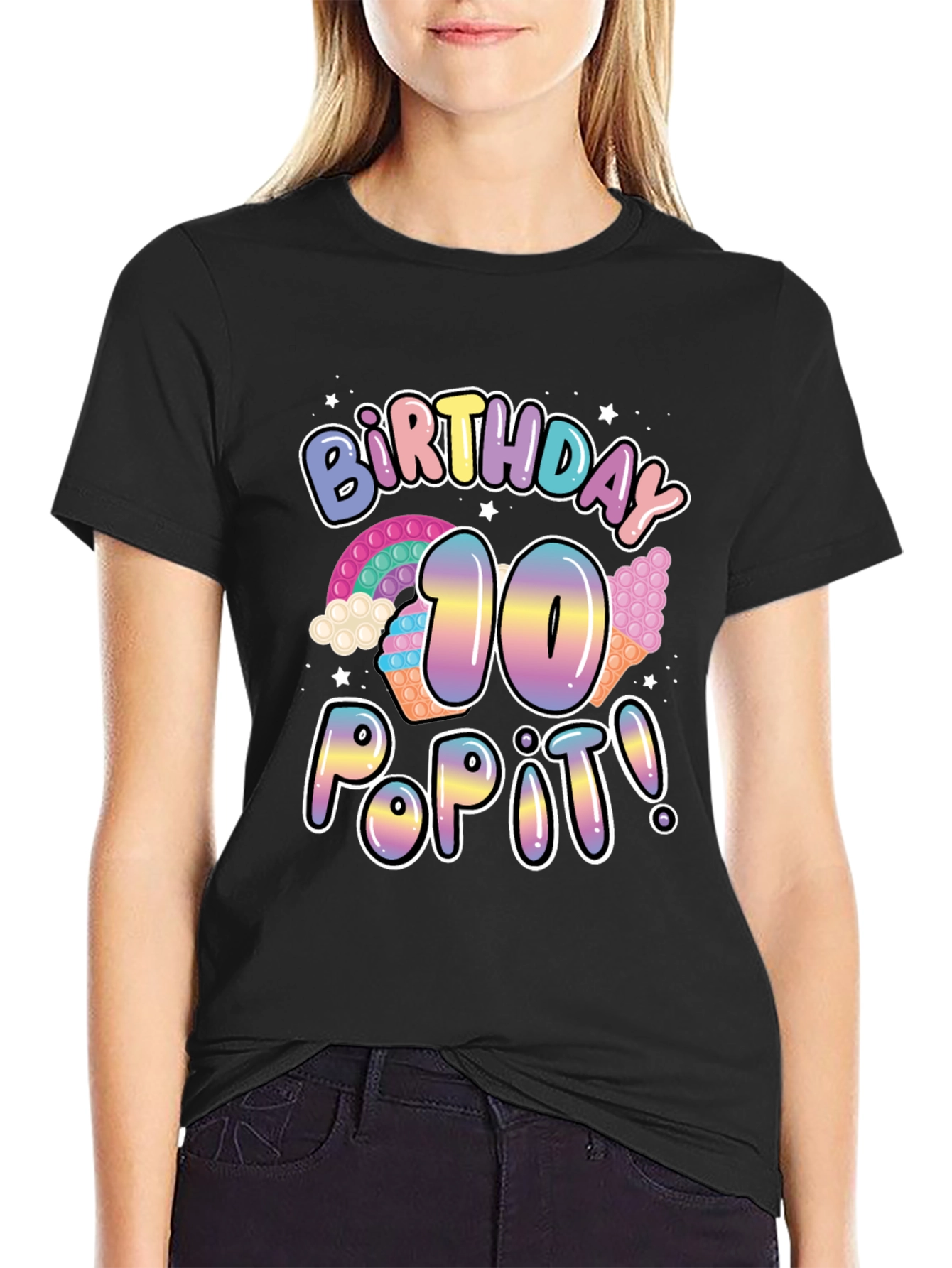 Birthday 10 Pop It T-shirt