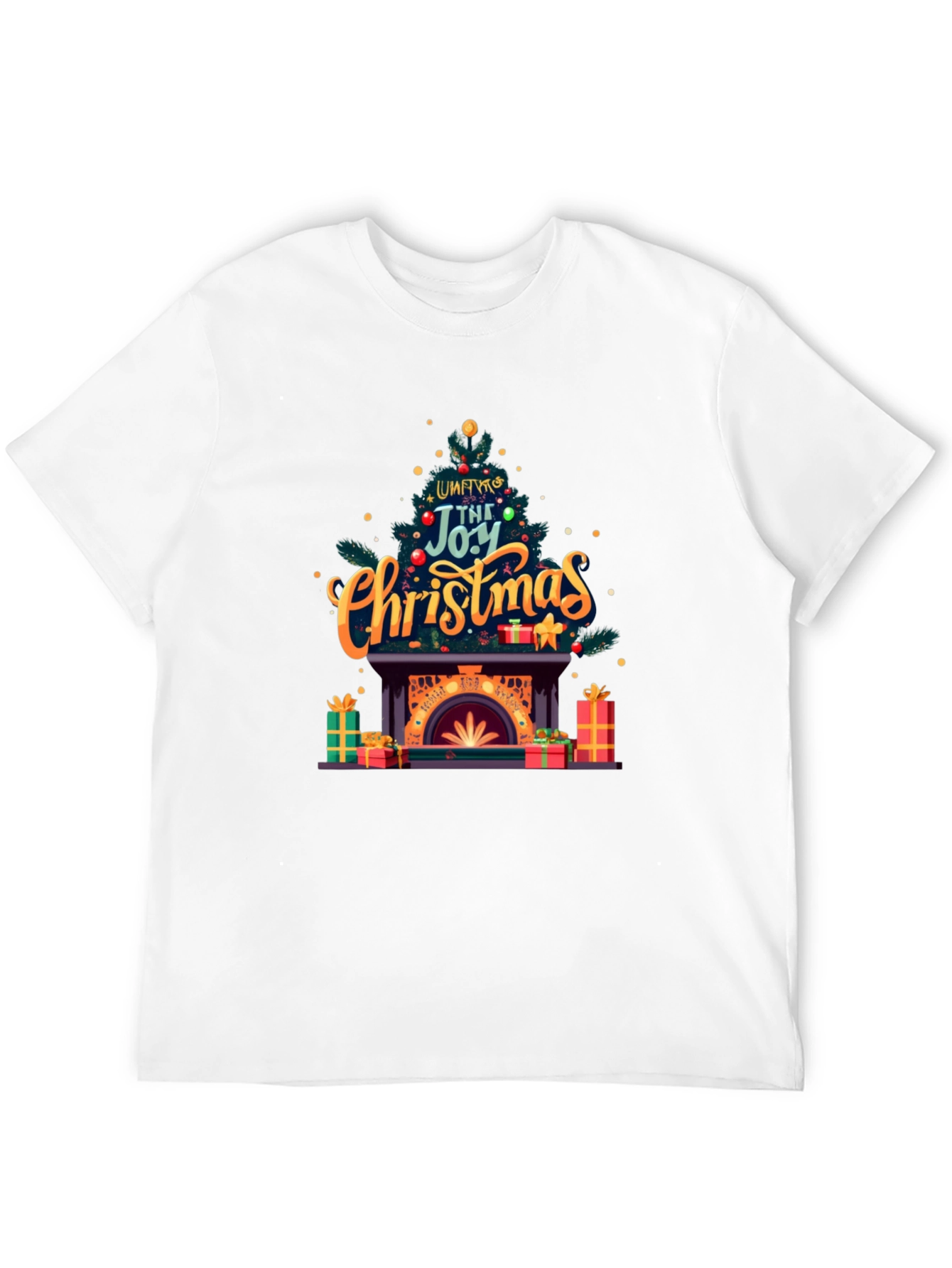 Joy of Christmas T-Shirt: Festive Holiday Apparel