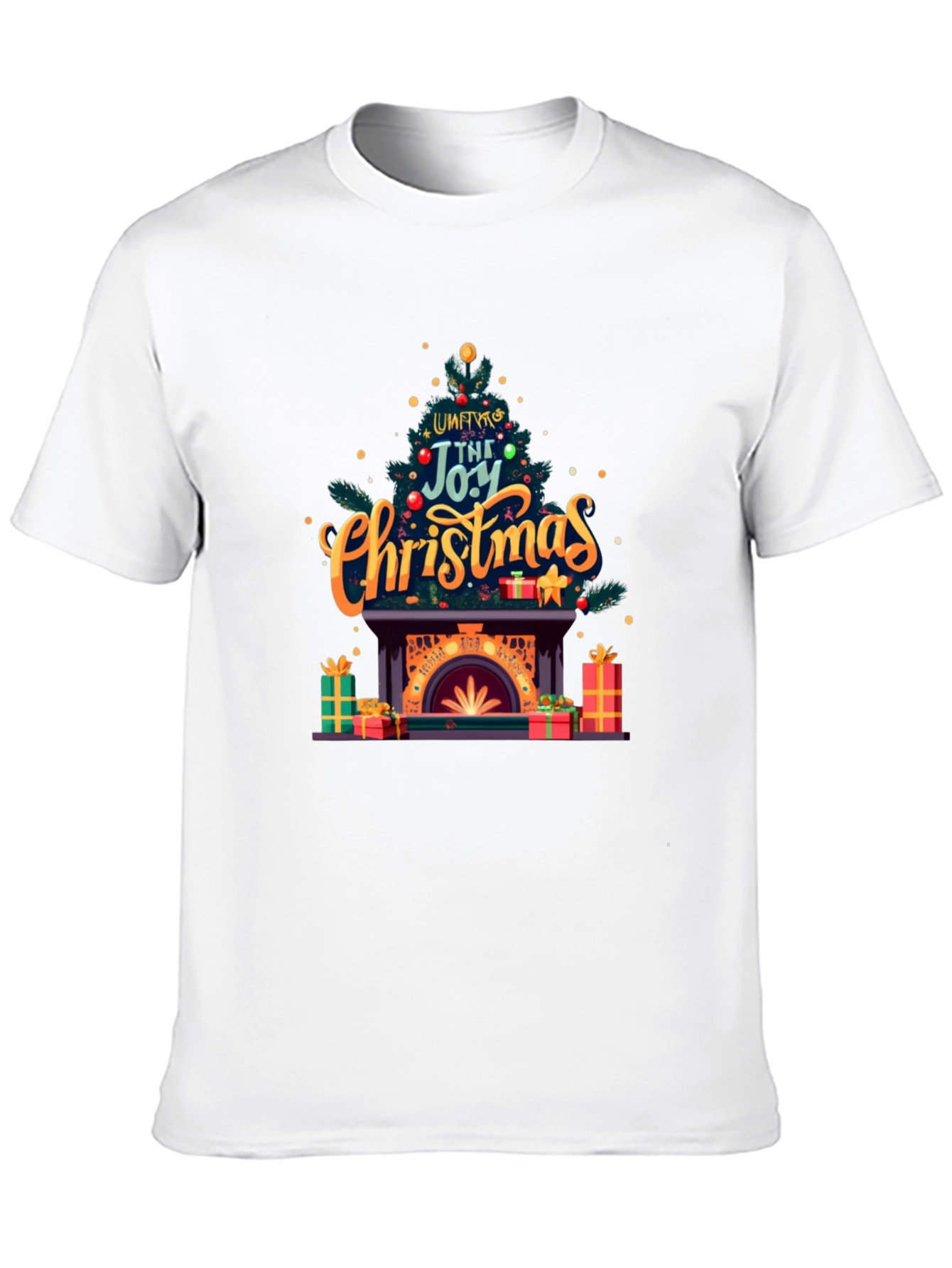 Joy of Christmas T-Shirt: Festive Holiday Apparel