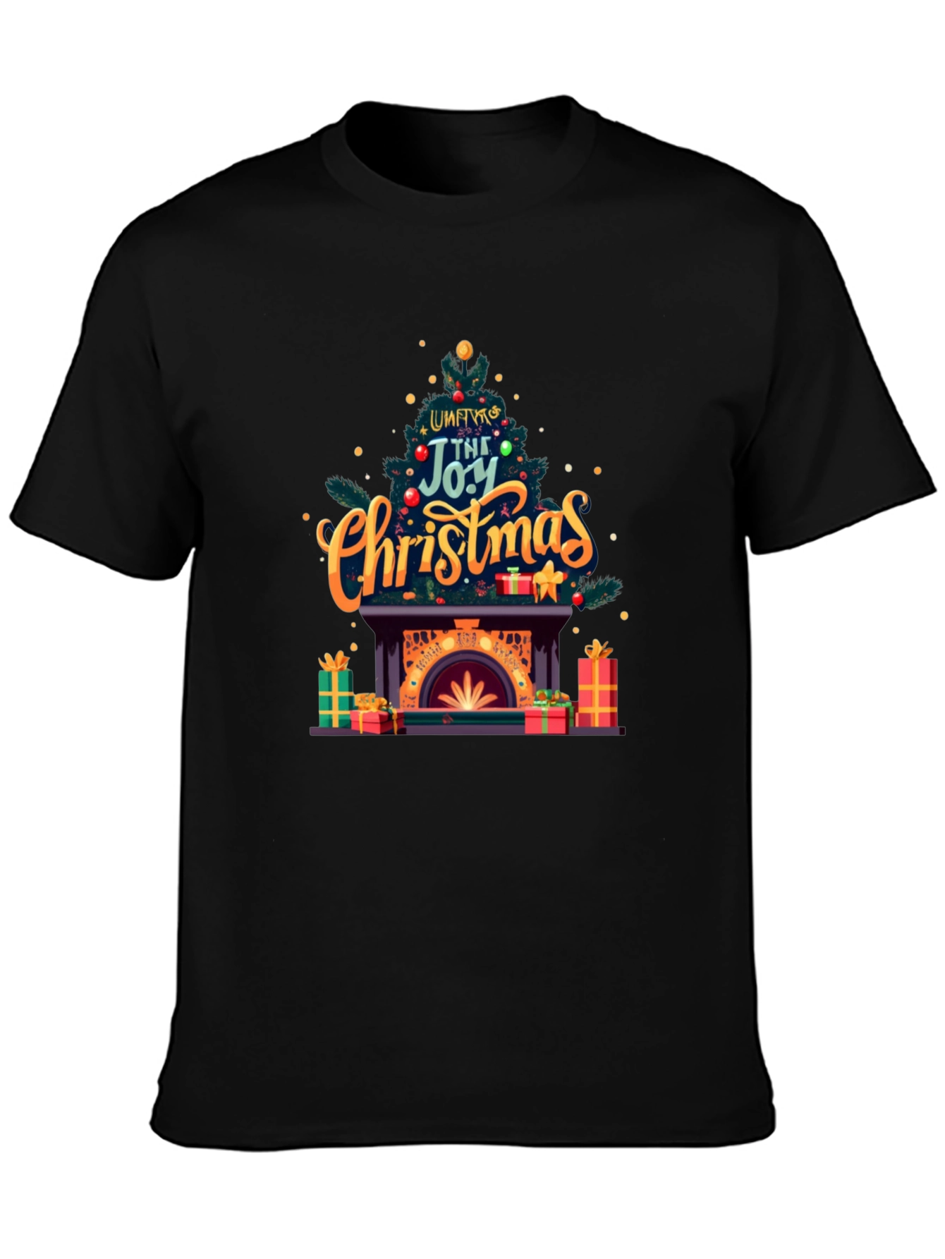 Joy of Christmas T-Shirt: Festive Holiday Apparel