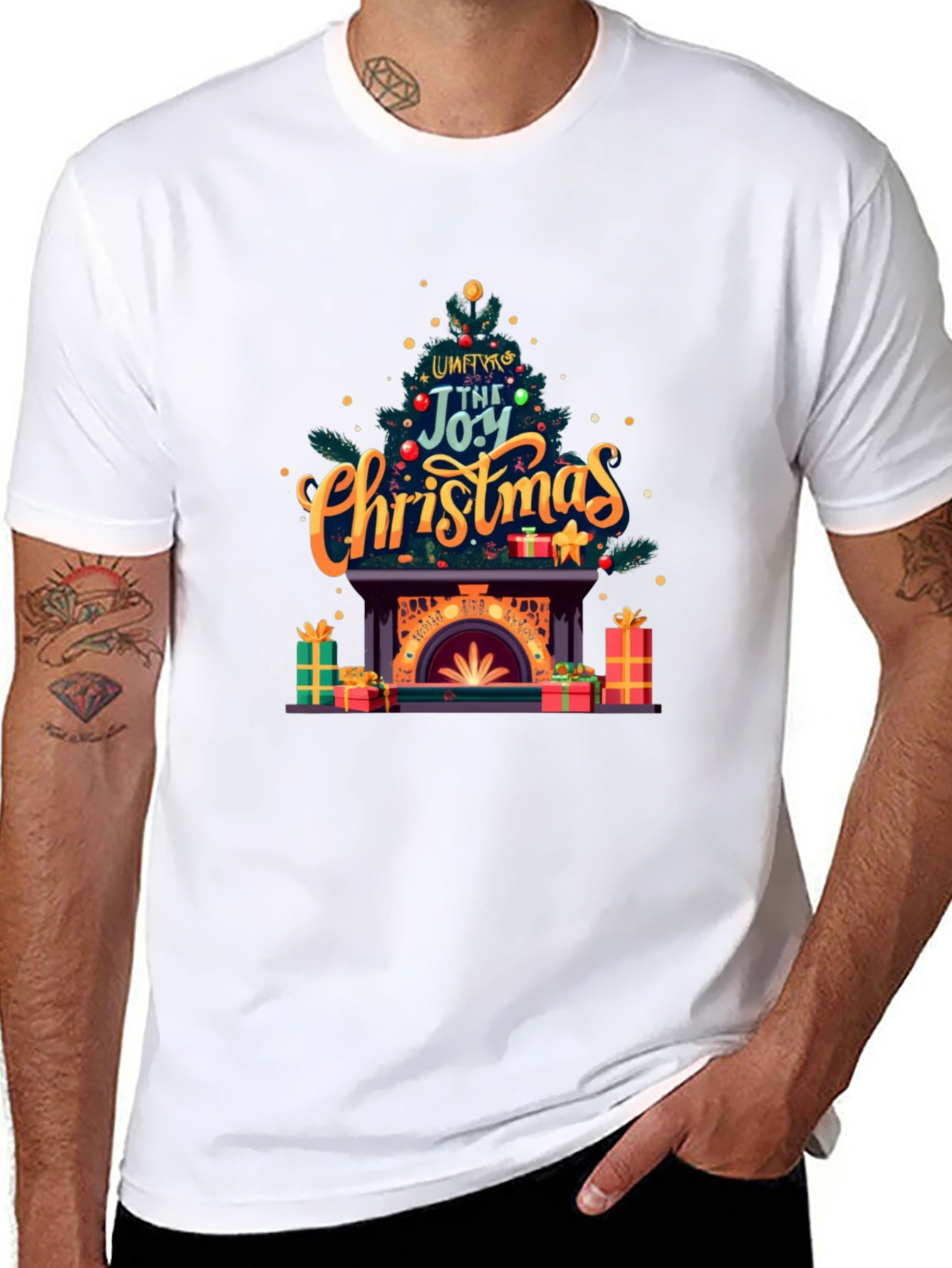 Joy of Christmas T-Shirt: Festive Holiday Apparel