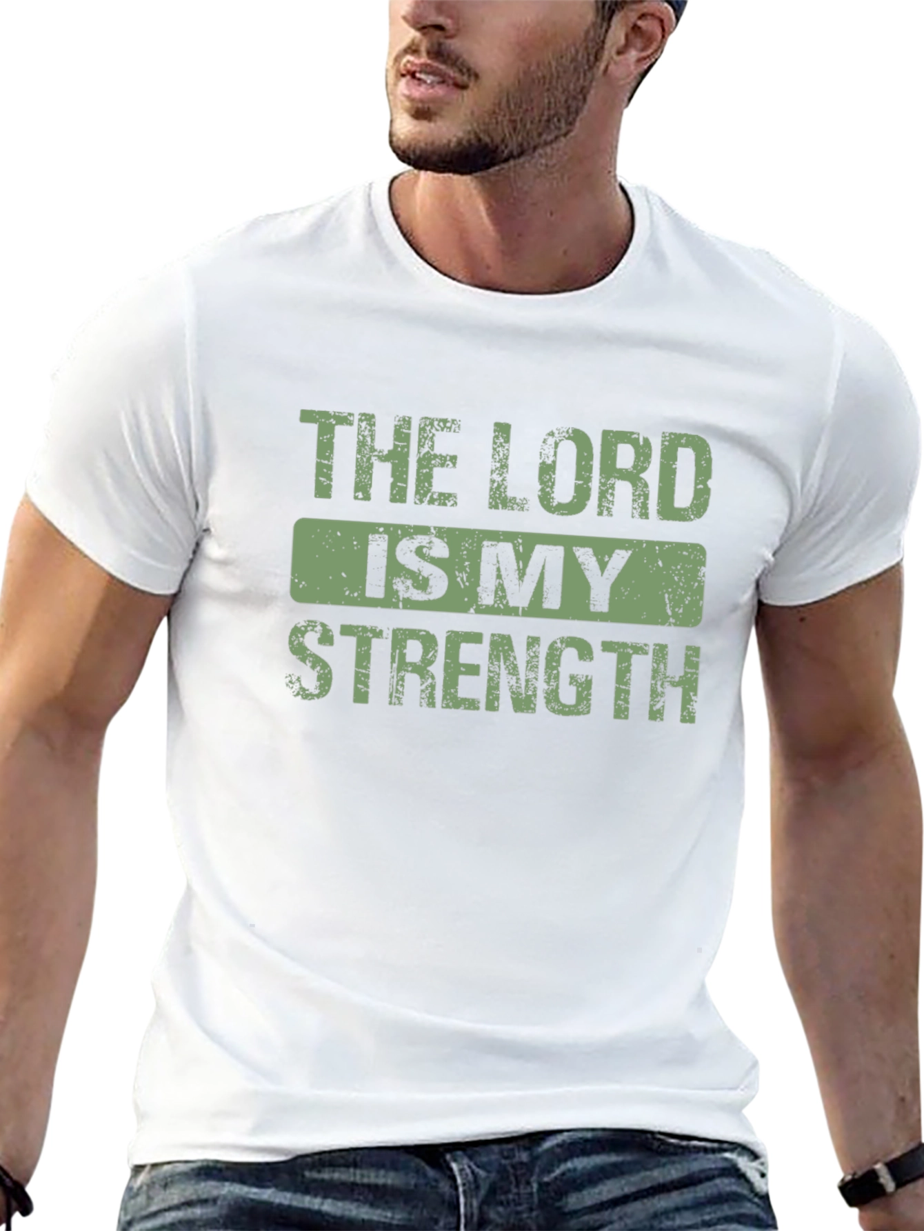 The Lord is My Strength Religious T-Shirt