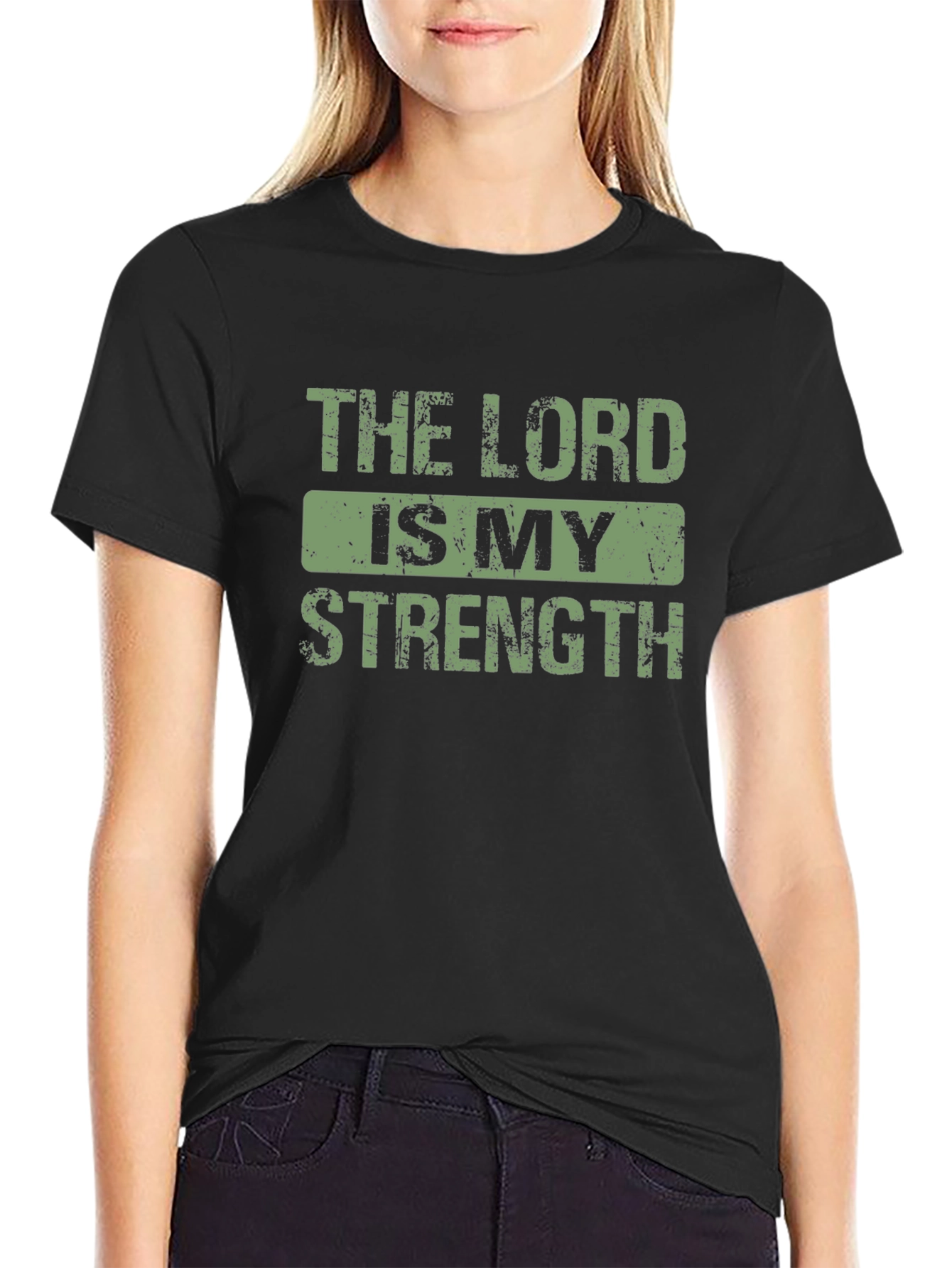 The Lord is My Strength Religious T-Shirt